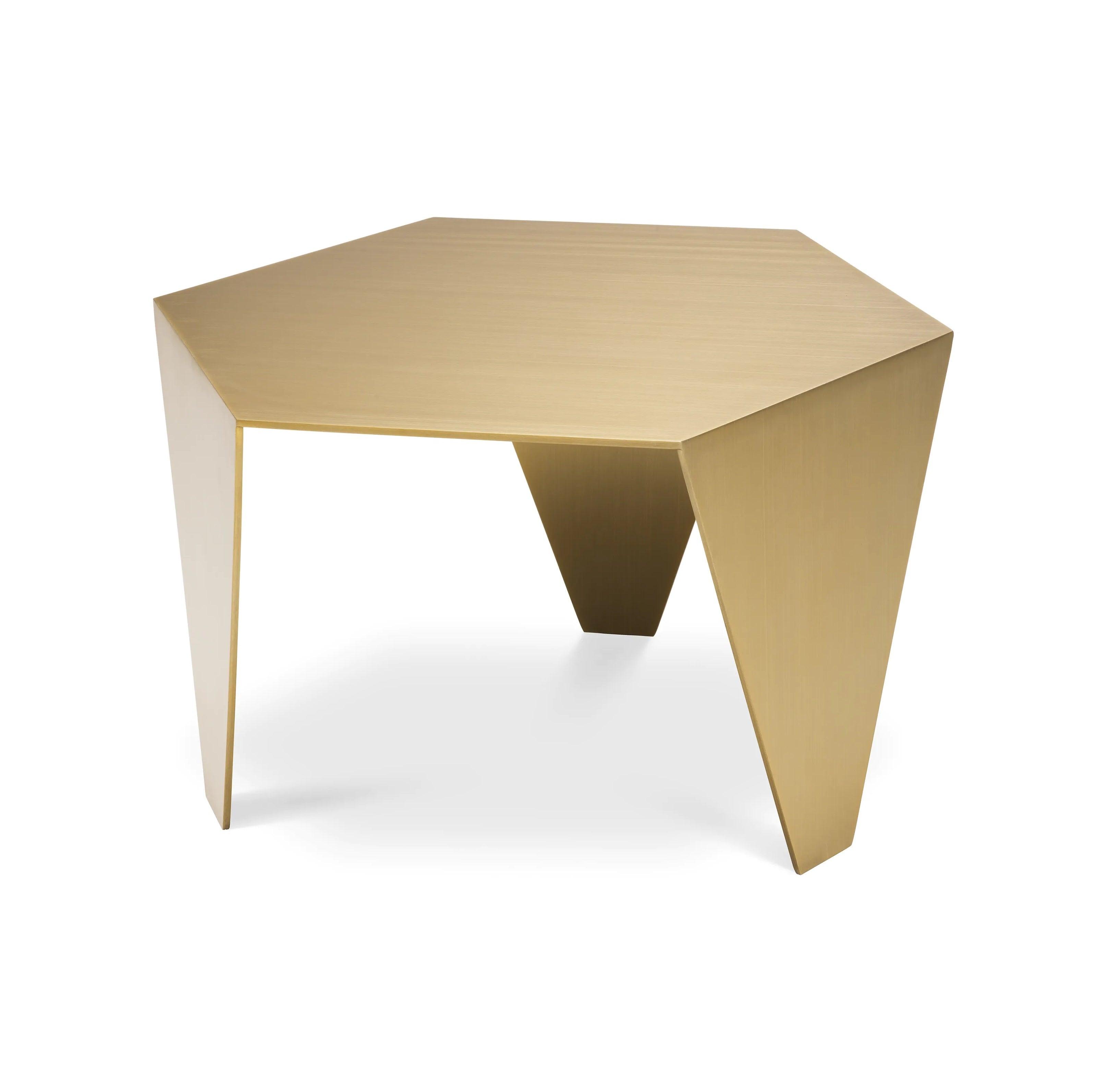 Stolik boczny METRO CHIC mosiężny Eichholtz Eye on Design