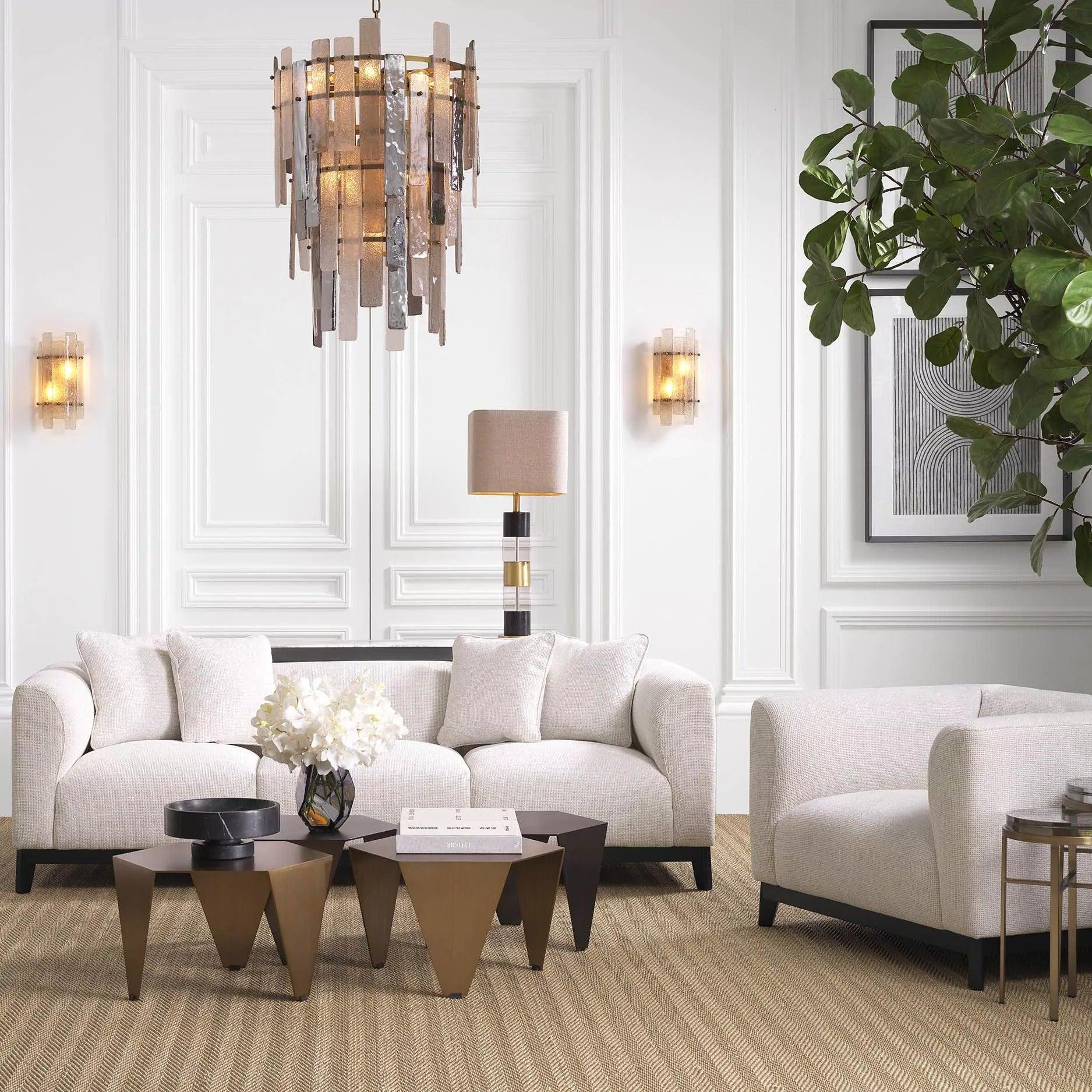 Stolik boczny METRO CHIC mosiężny Eichholtz Eye on Design