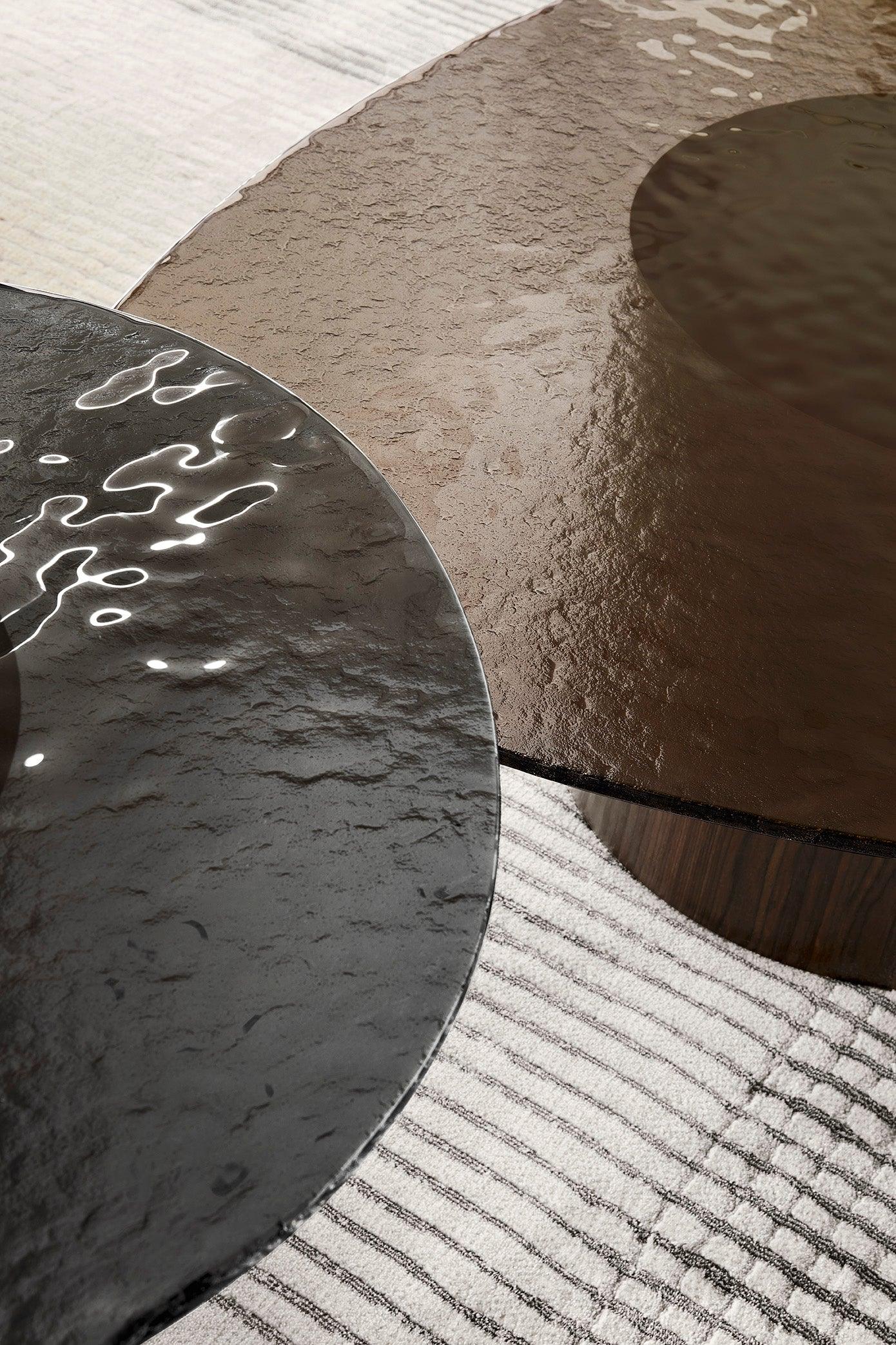 Stolik boczny MUSHROOM orzechowa podstawa Calligaris Eye on Design