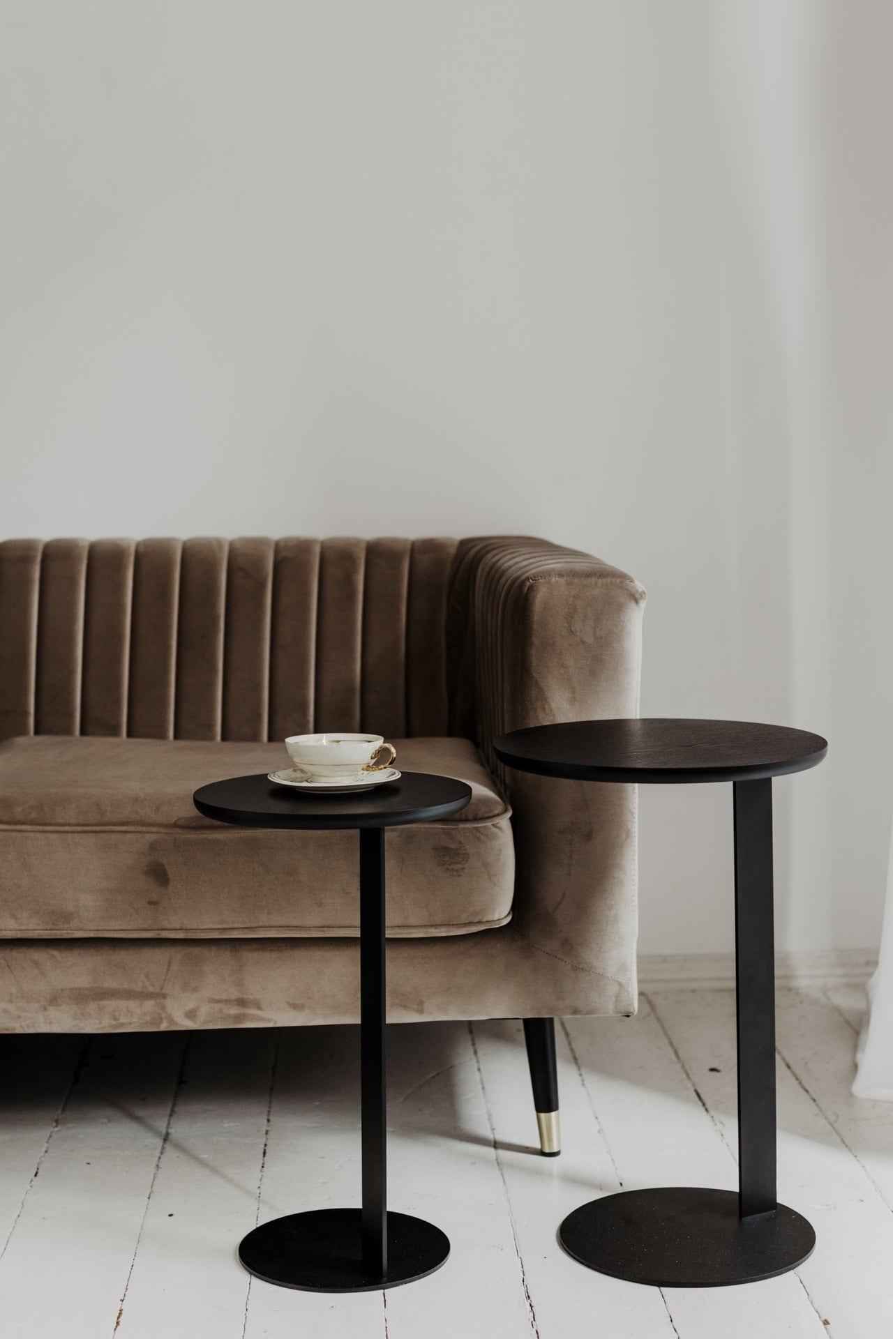 Stolik boczny ODEN czarny dąb Nordifra Eye on Design