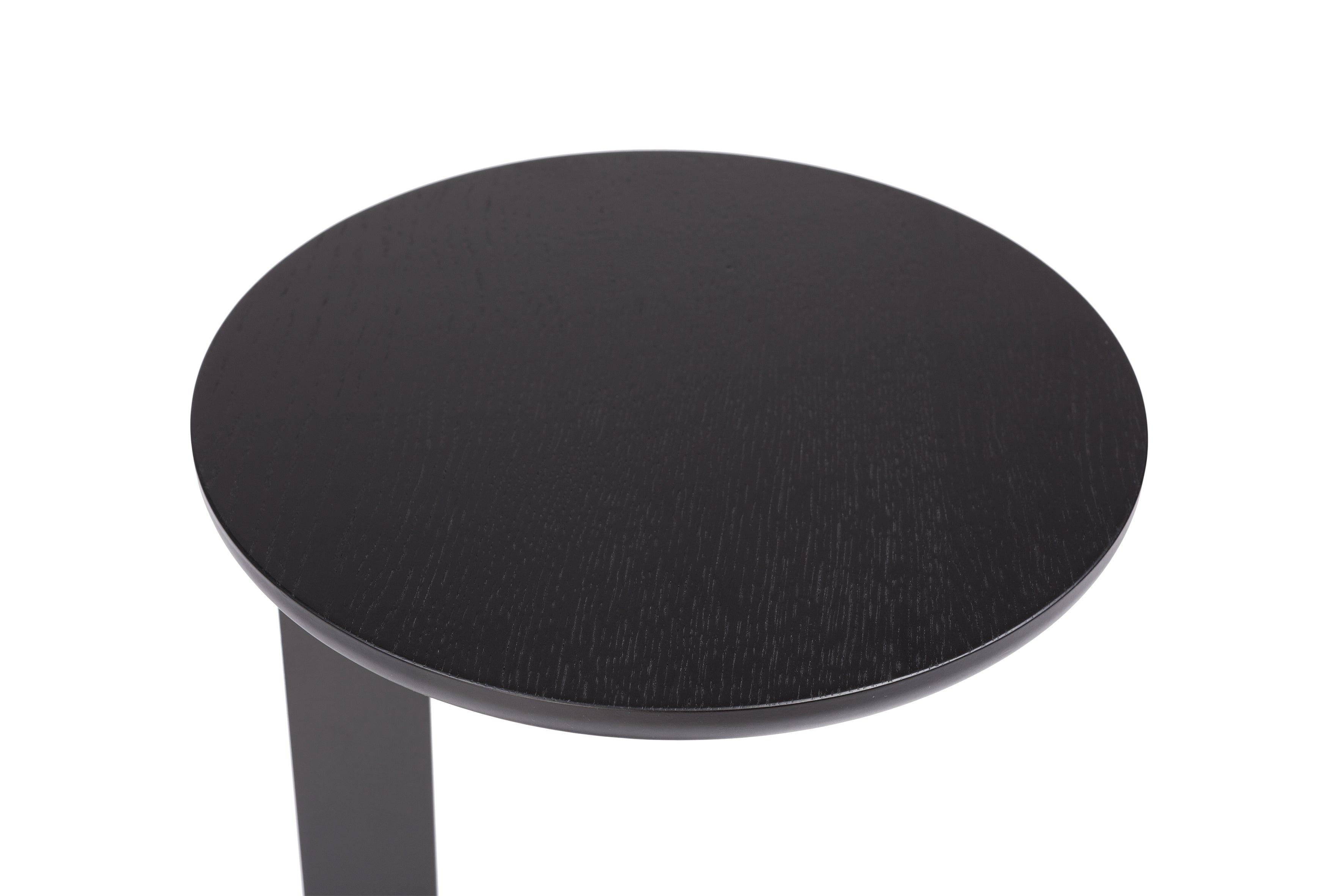 Stolik boczny ODEN czarny dąb Nordifra Eye on Design