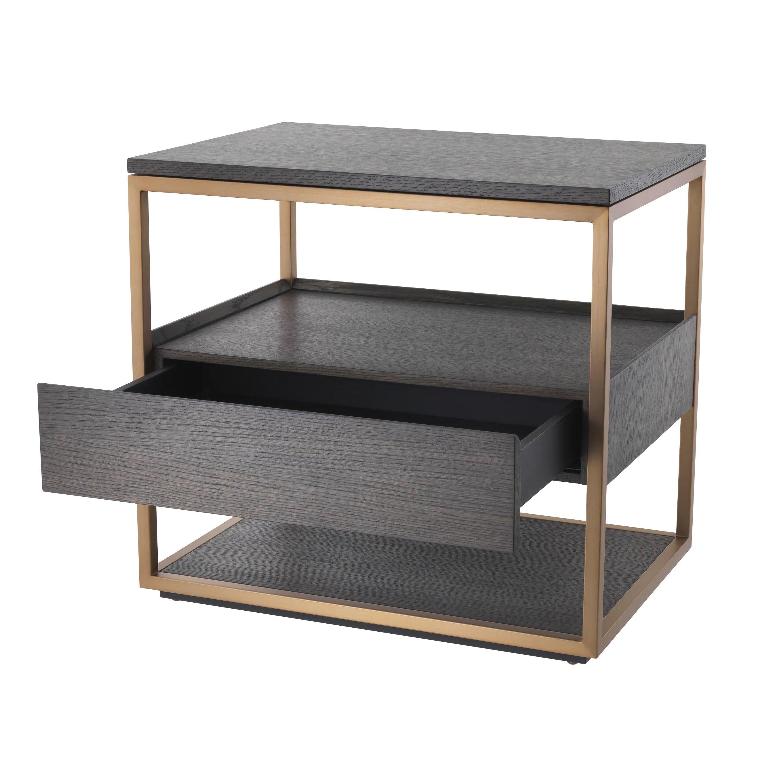 Stolik boczny PARKER dąb mokka Eichholtz Eye on Design