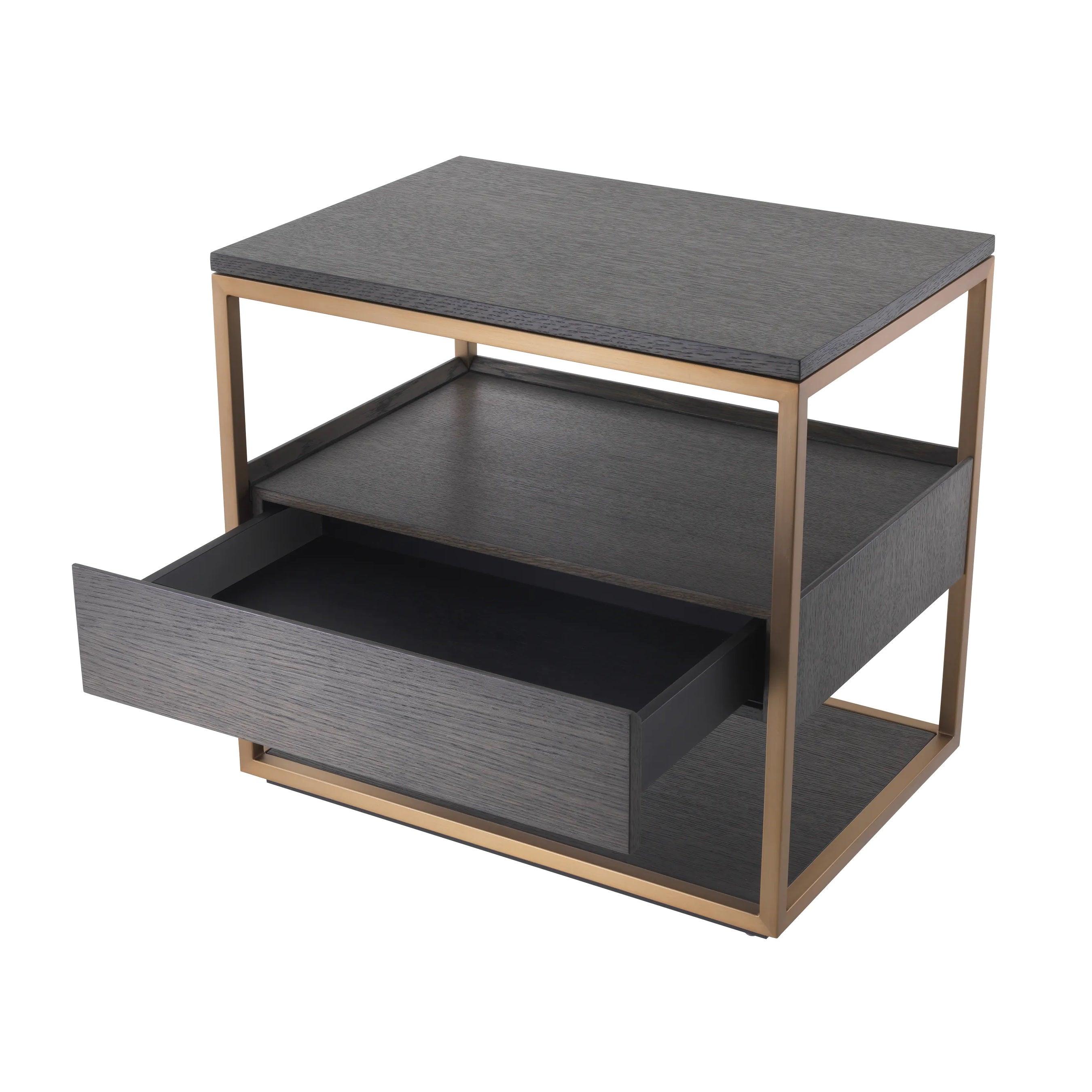 Stolik boczny PARKER dąb mokka Eichholtz Eye on Design