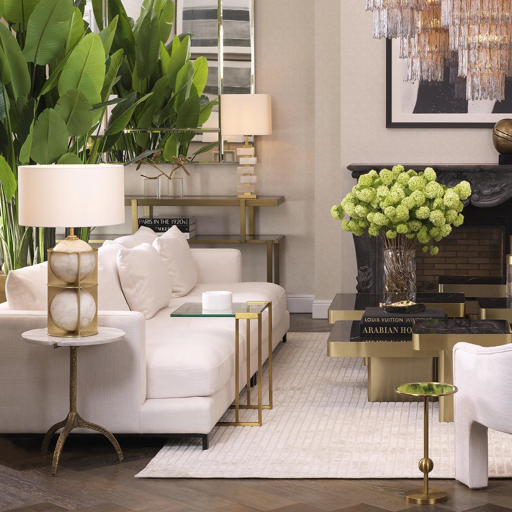 Stolik boczny PERRY mosiężny Eichholtz Eye on Design