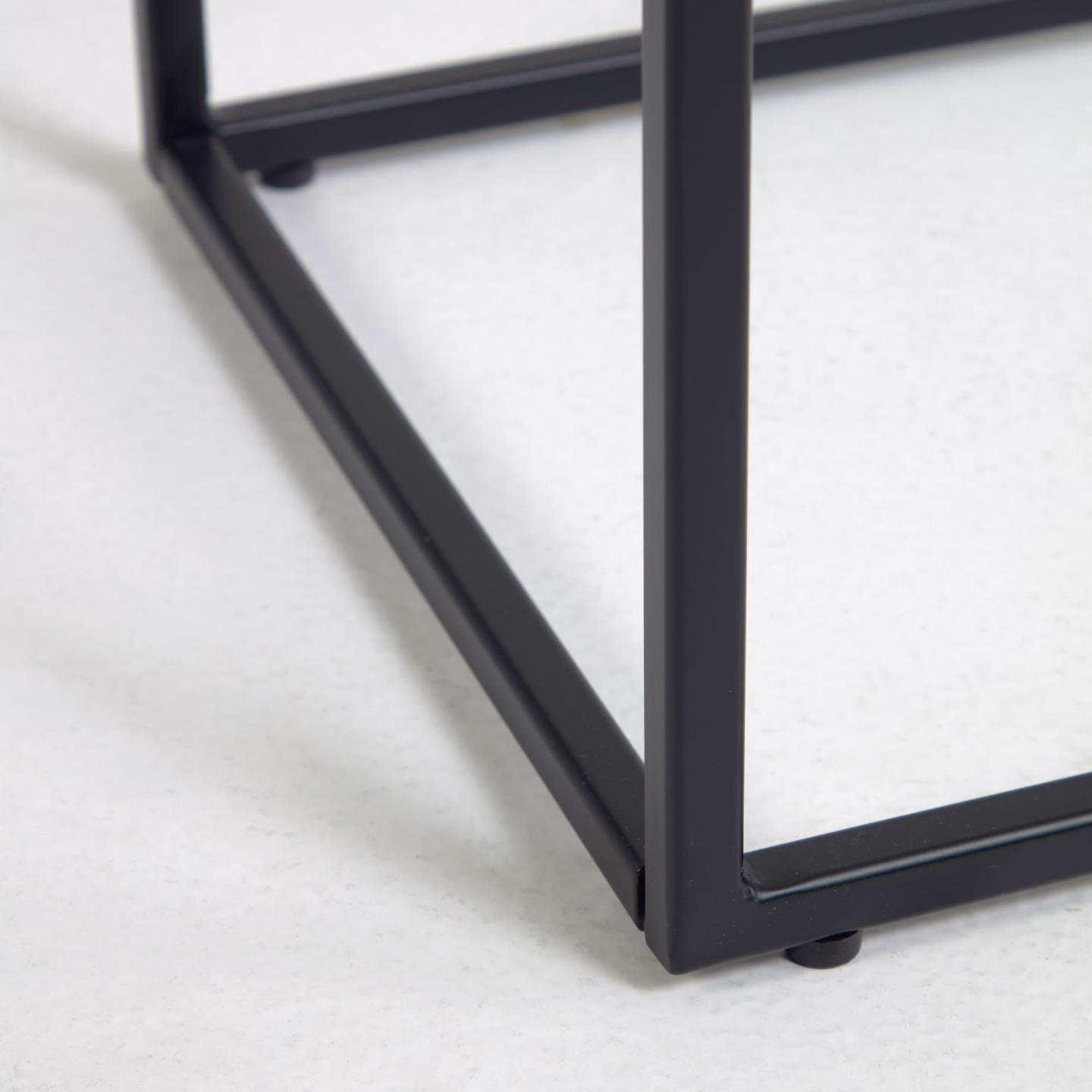 Stolik boczny REWENA biała ceramika La Forma Eye on Design