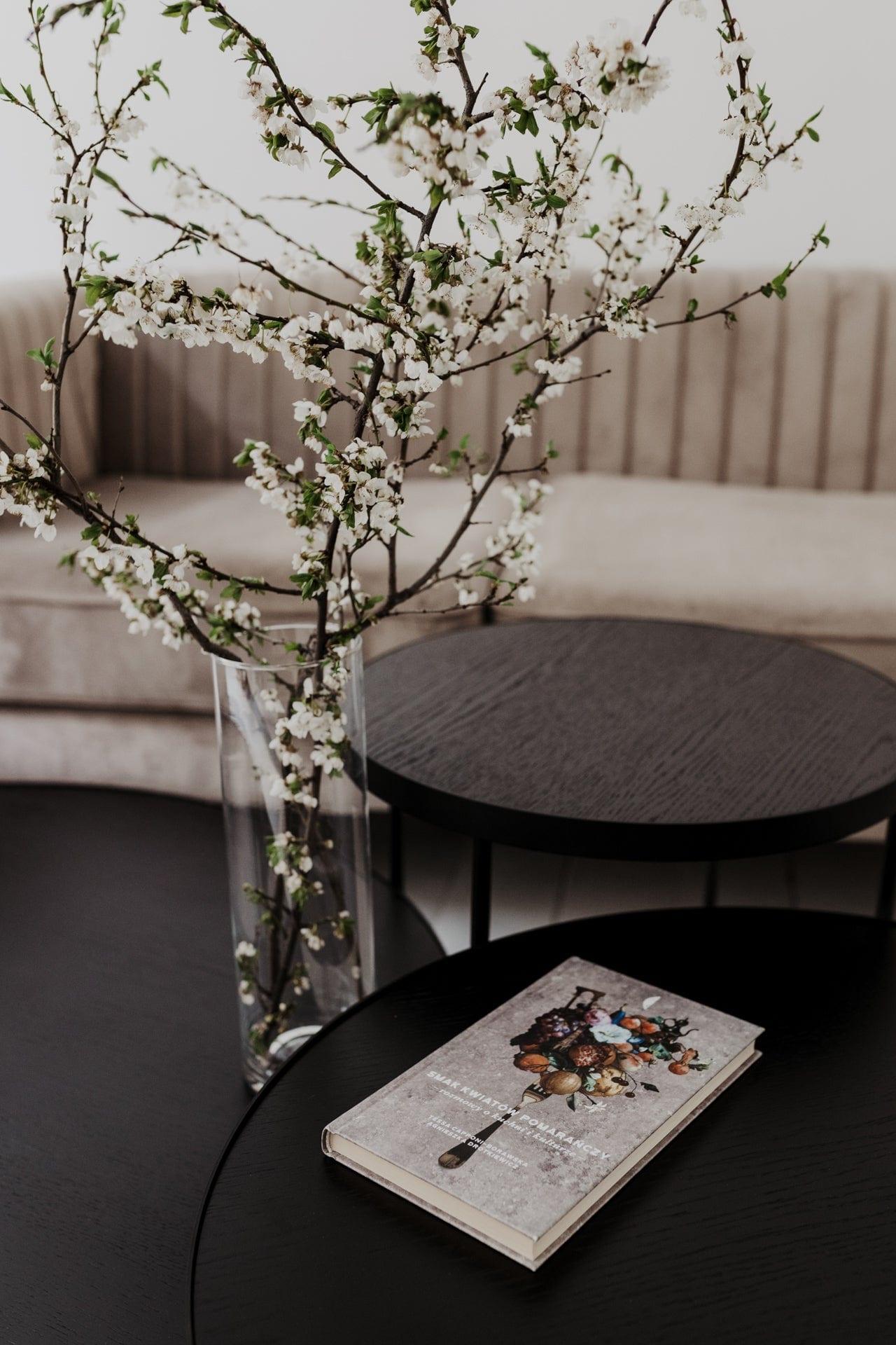 Stolik boczny TRE czarny dąb Nordifra Eye on Design