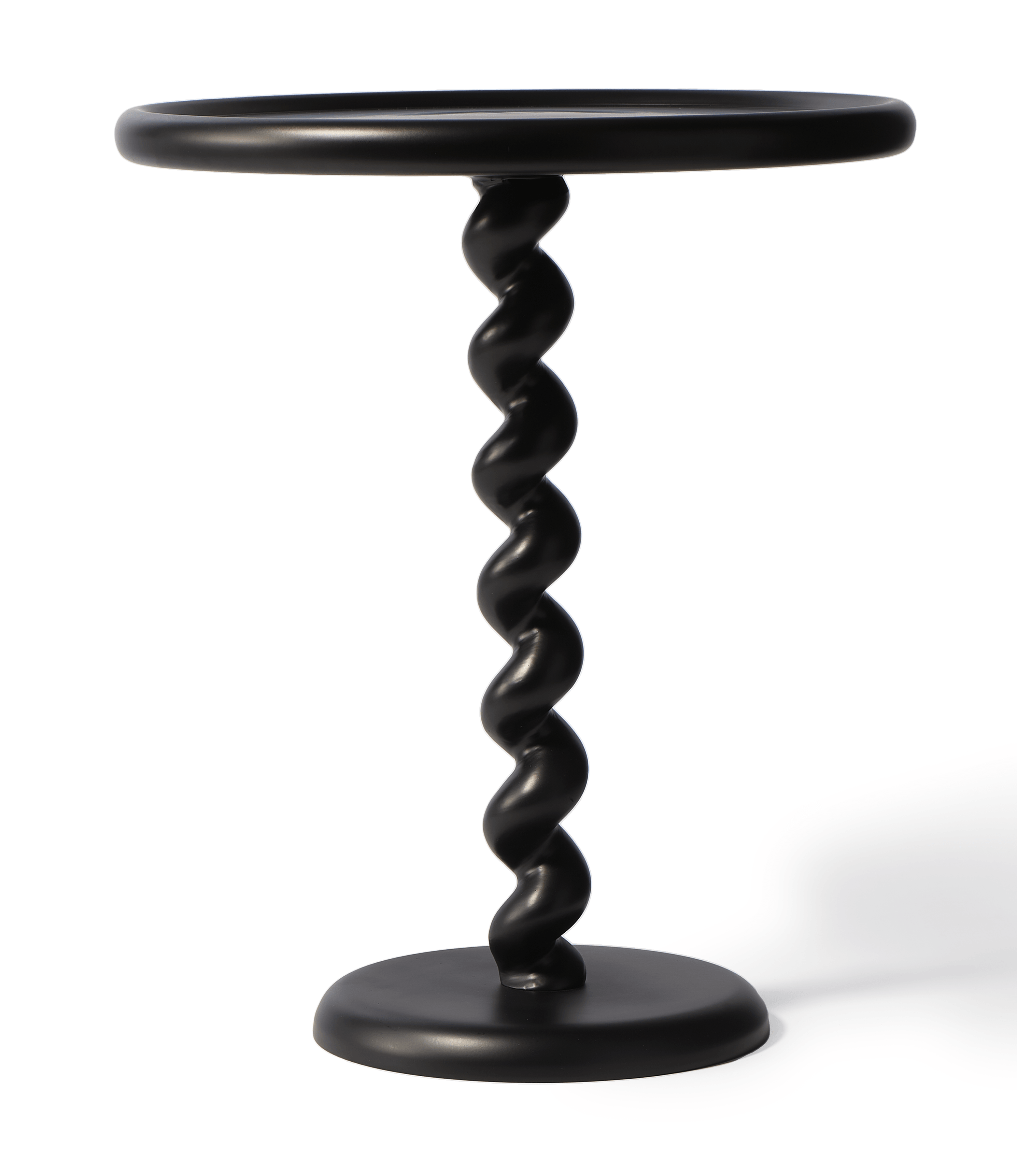 Stolik boczny TWISTER czarny Pols Potten Eye on Design