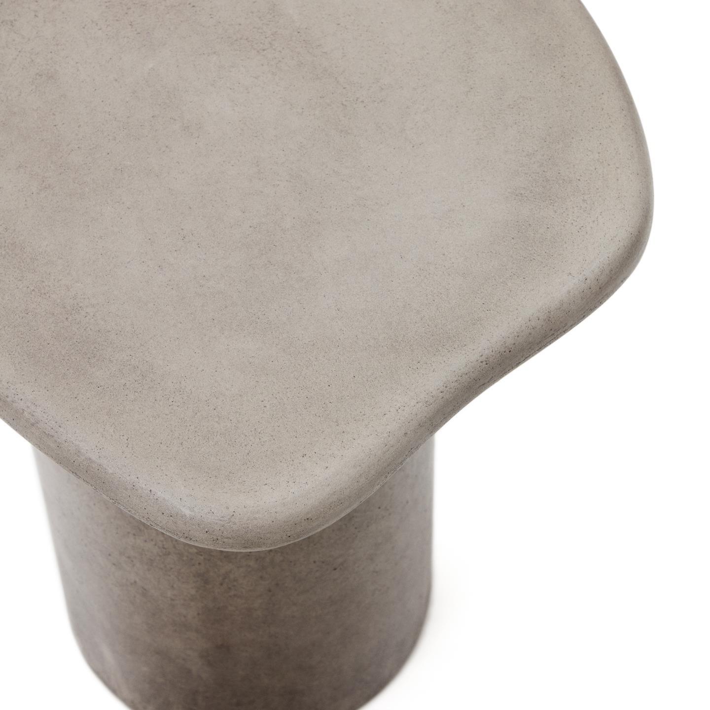 Stolik boczny zewnętrzny MACARELLA szary cement La Forma Eye on Design