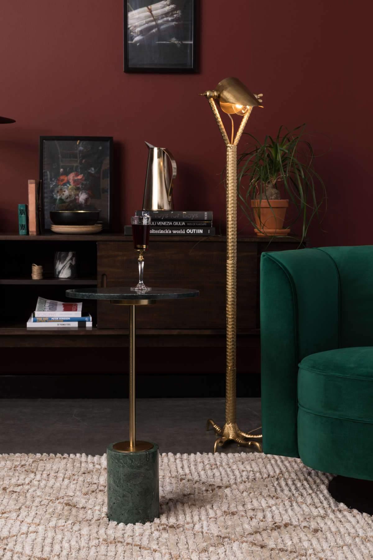 Stolik GUNNAR zielony Dutchbone Eye on Design