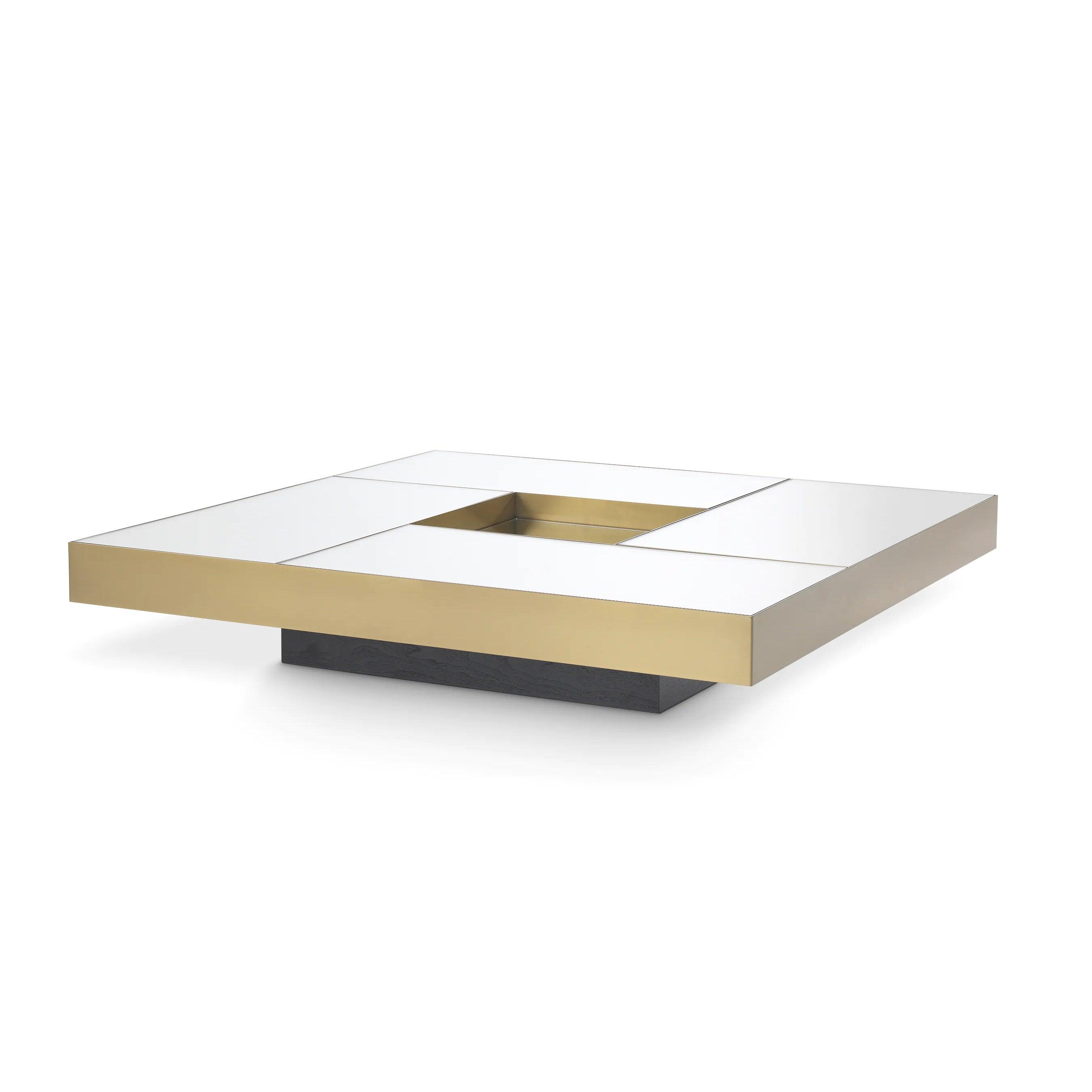 Stolik kawowy ALLURE lustrzany blat Eichholtz Eye on Design