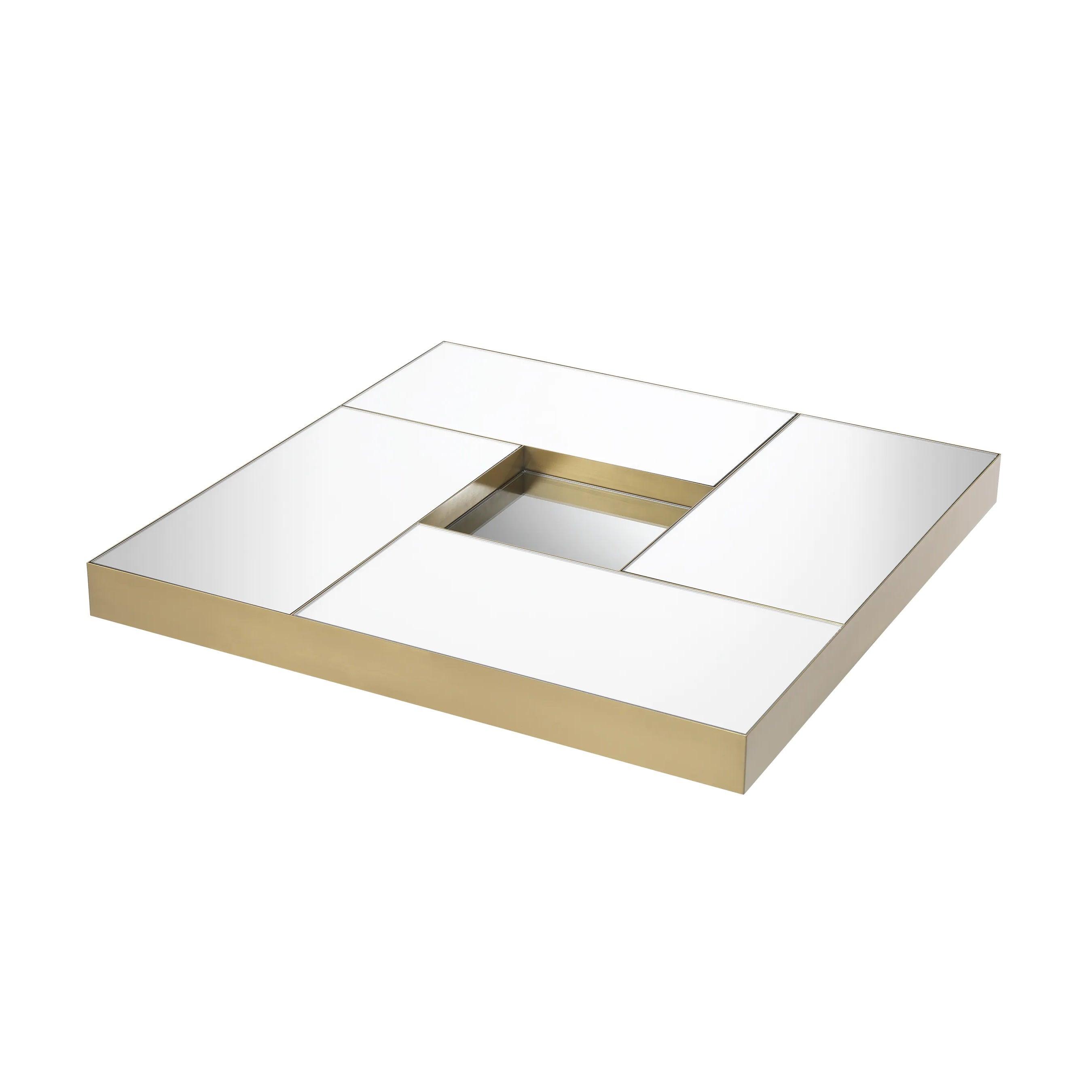 Stolik kawowy ALLURE lustrzany blat Eichholtz Eye on Design