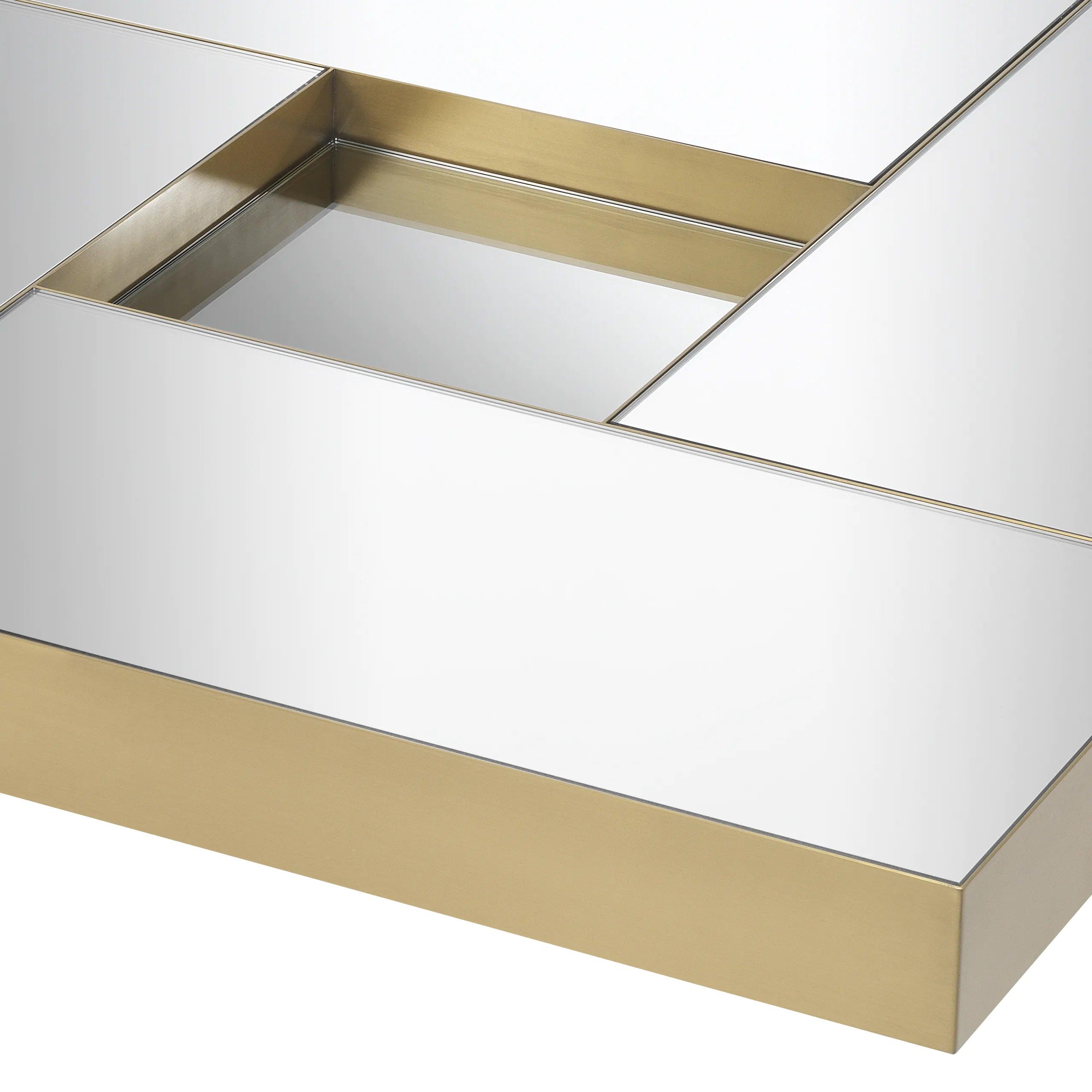 Stolik kawowy ALLURE lustrzany blat Eichholtz Eye on Design