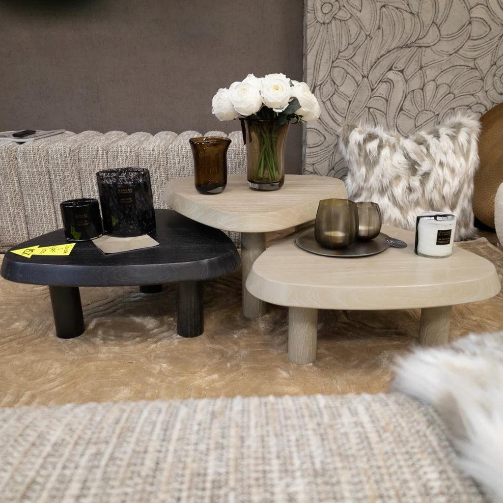 Stolik kawowy BRIËL czarny fornir Eichholtz Eye on Design