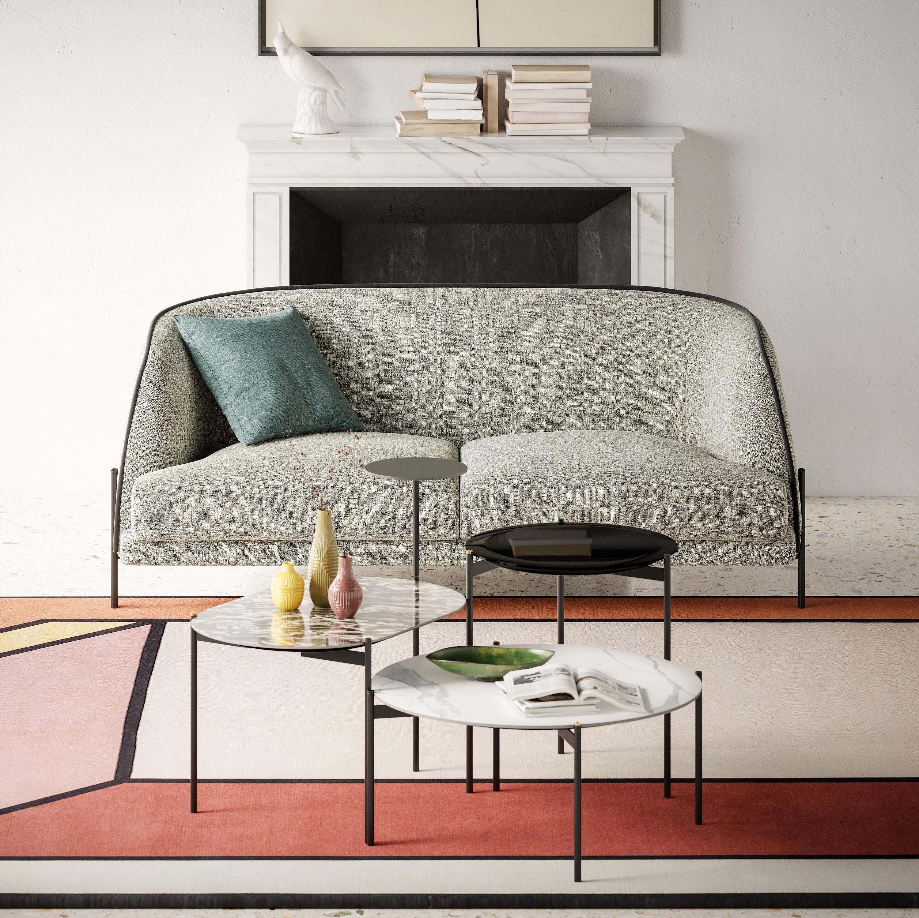 Stolik kawowy CAILLOU czarny Liu Jo Living Eye on Design