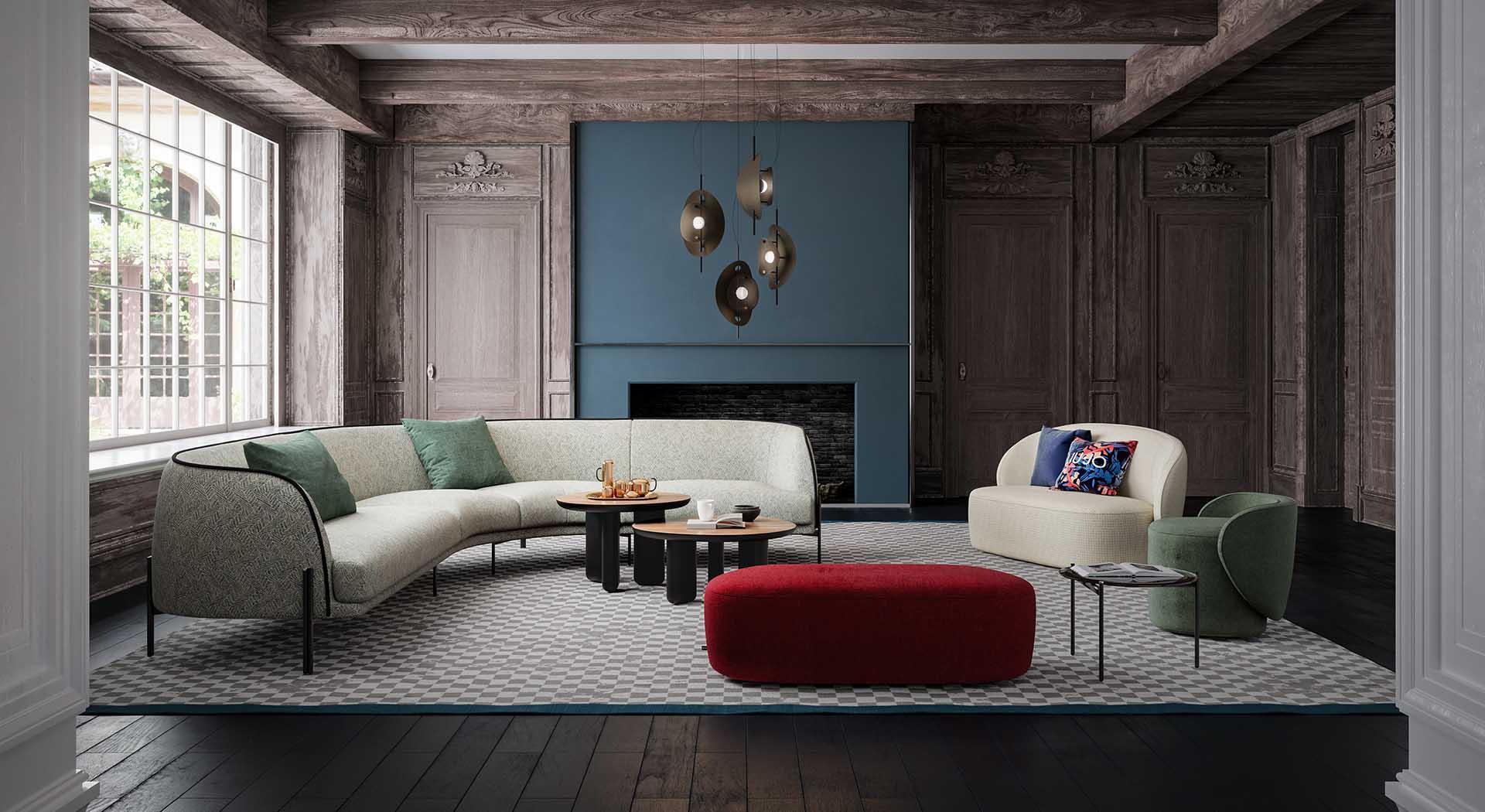 Stolik kawowy CAILLOU WOOD brązowy Liu Jo Living Eye on Design