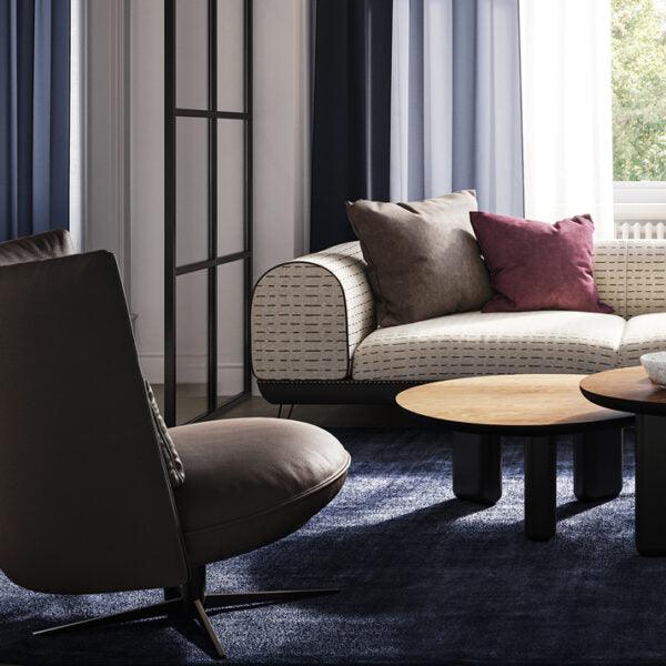 Stolik kawowy CAILLOU WOOD czarny Liu Jo Living Eye on Design