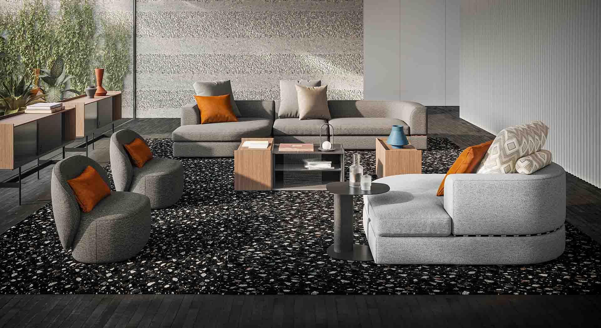 Stolik kawowy CLIP czarny Liu Jo Living Eye on Design