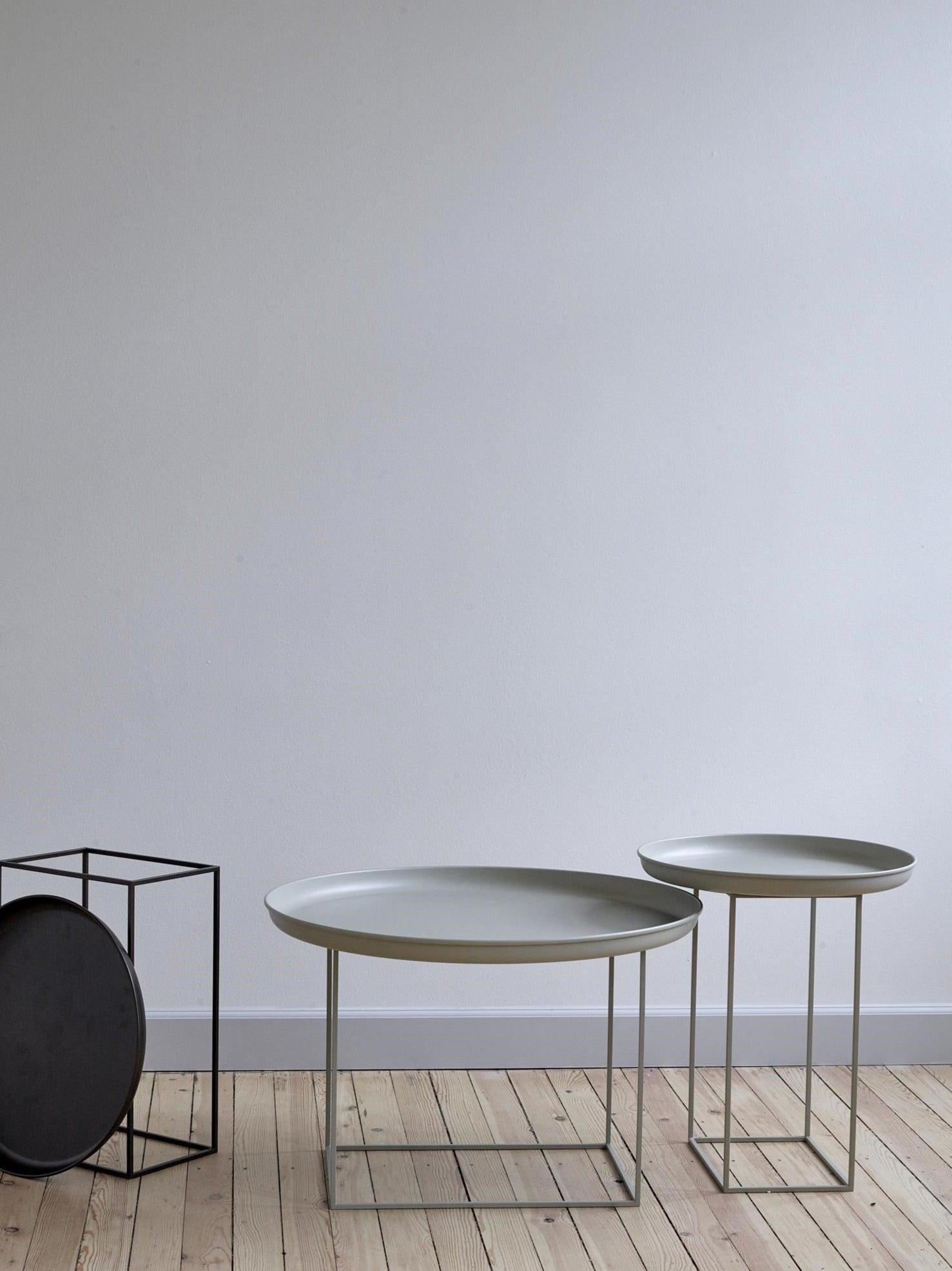 Stolik kawowy DUKE bordowy lakierowany NORR11 Eye on Design