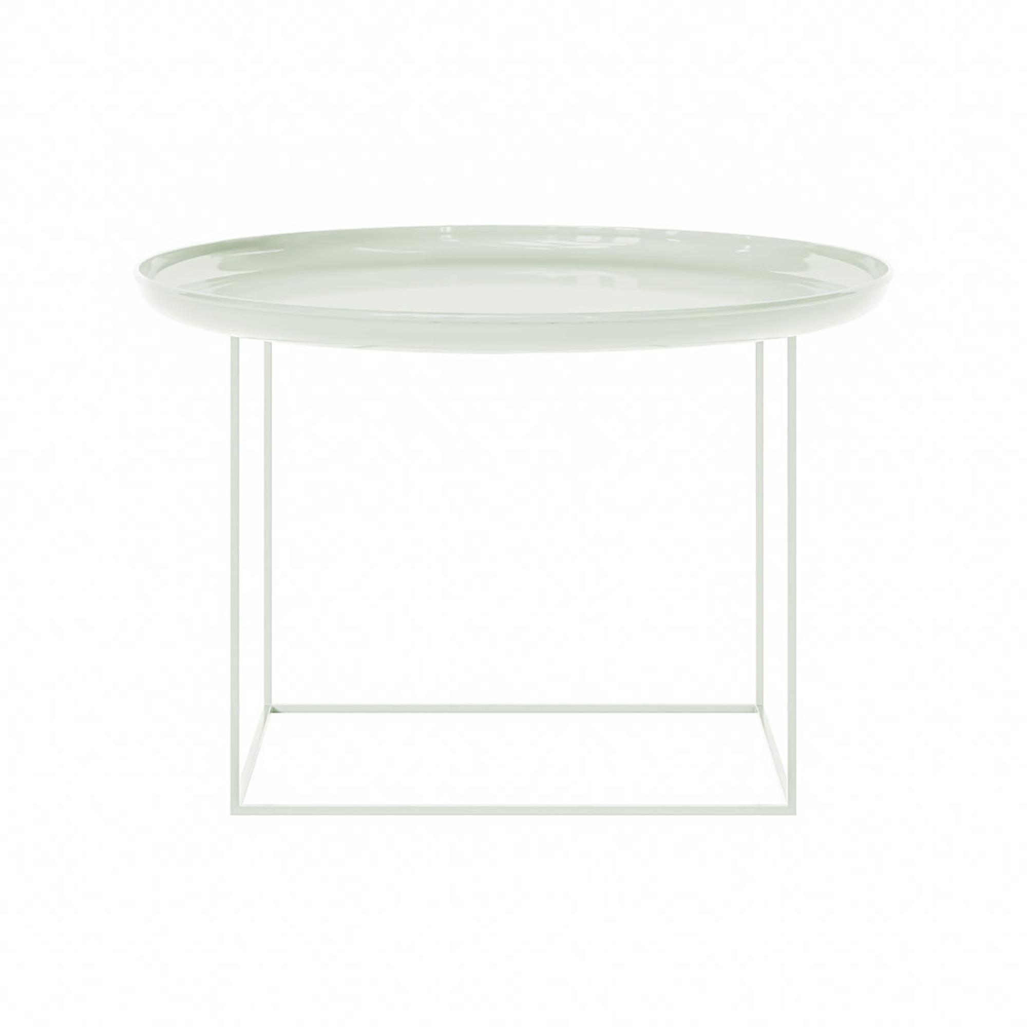 Stolik kawowy DUKE miętowy lakierowany NORR11 M Eye on Design