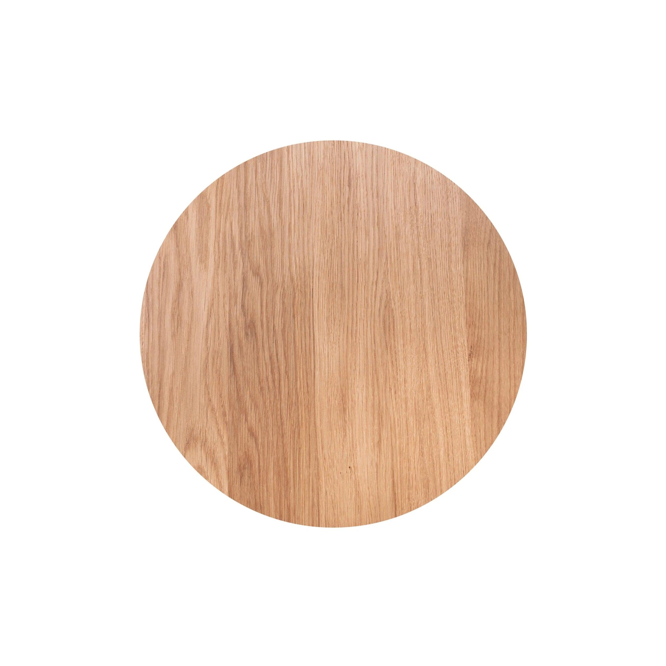 Stolik kawowy FEZA drewniany z czarną podstawą Nobonobo Eye on Design