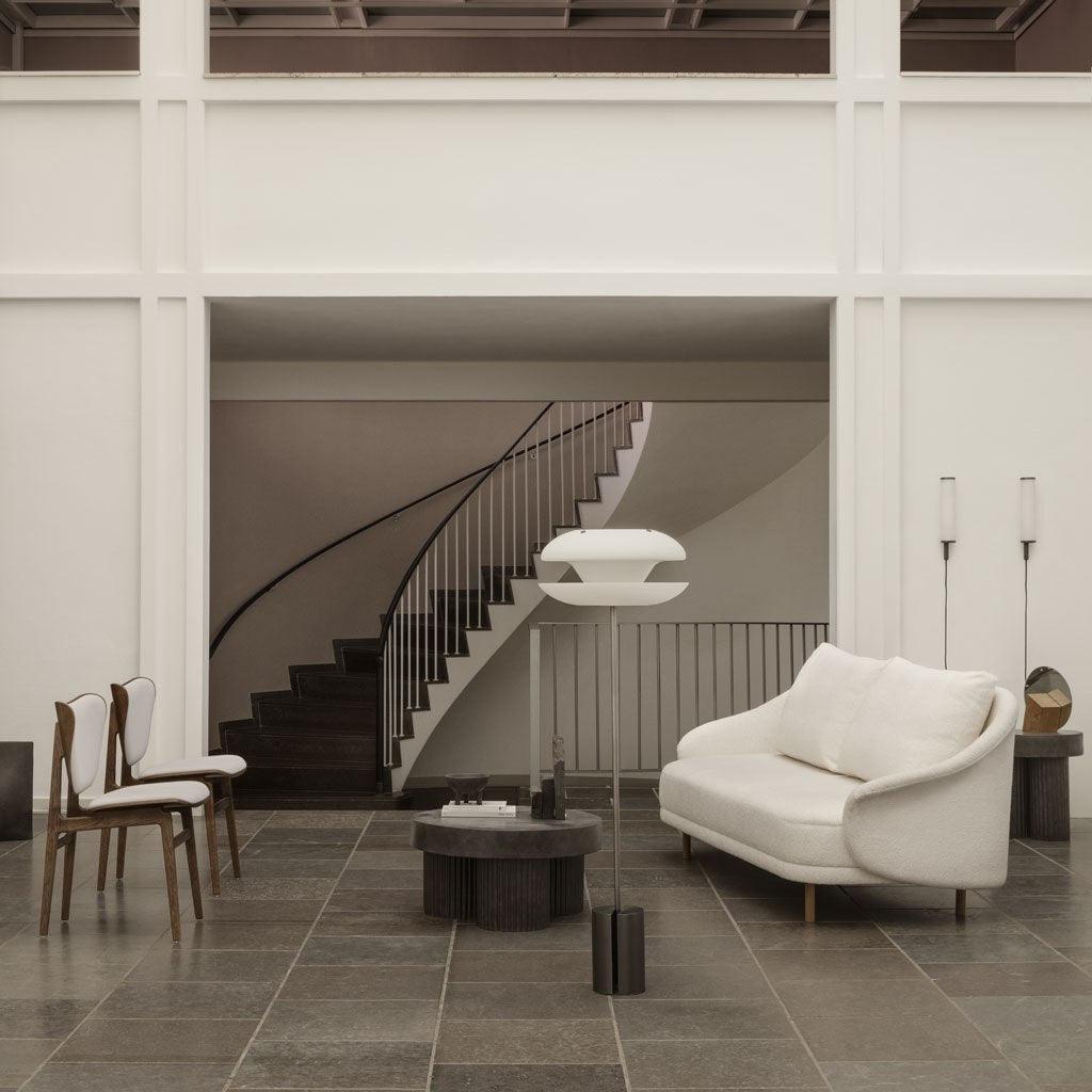 Stolik kawowy GEAR czarny beton NORR11 Eye on Design