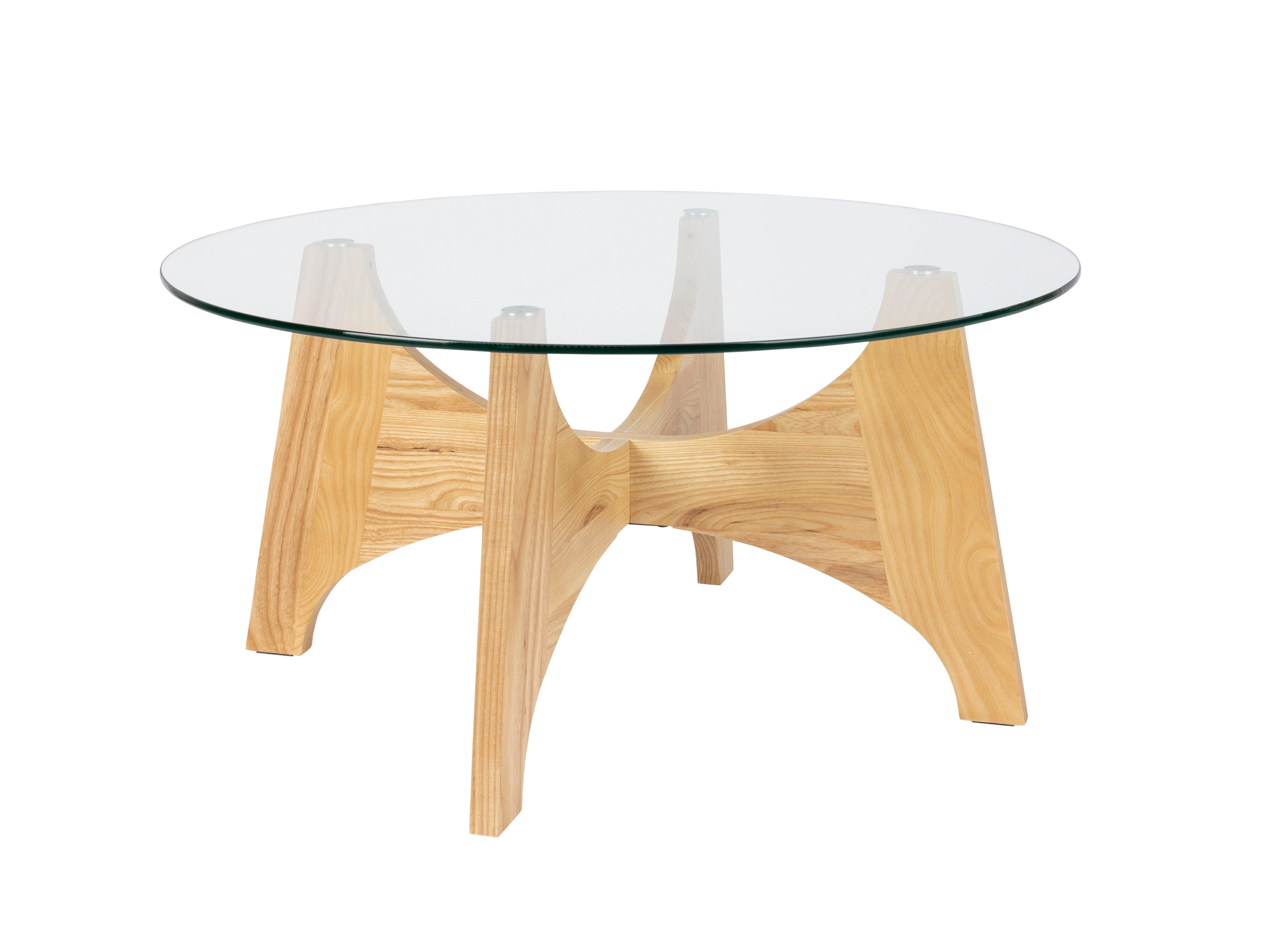 Stolik kawowy KOBE drewno jesionowe Zuiver Eye on Design