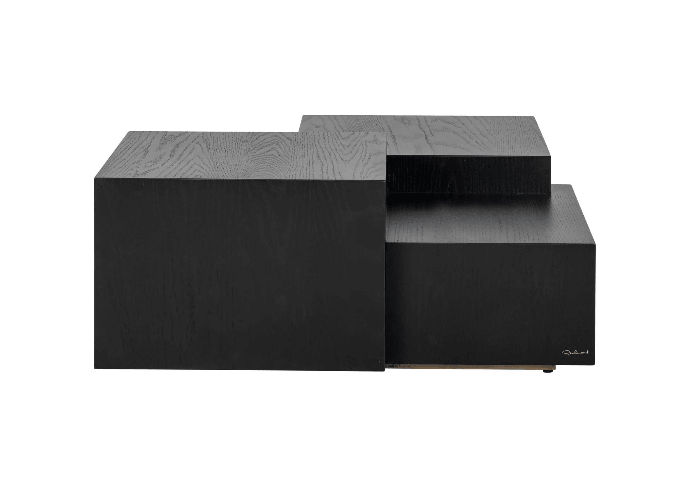 Stolik kawowy LENNOX czarny fornir dębowy Richmond Interiors Eye on Design