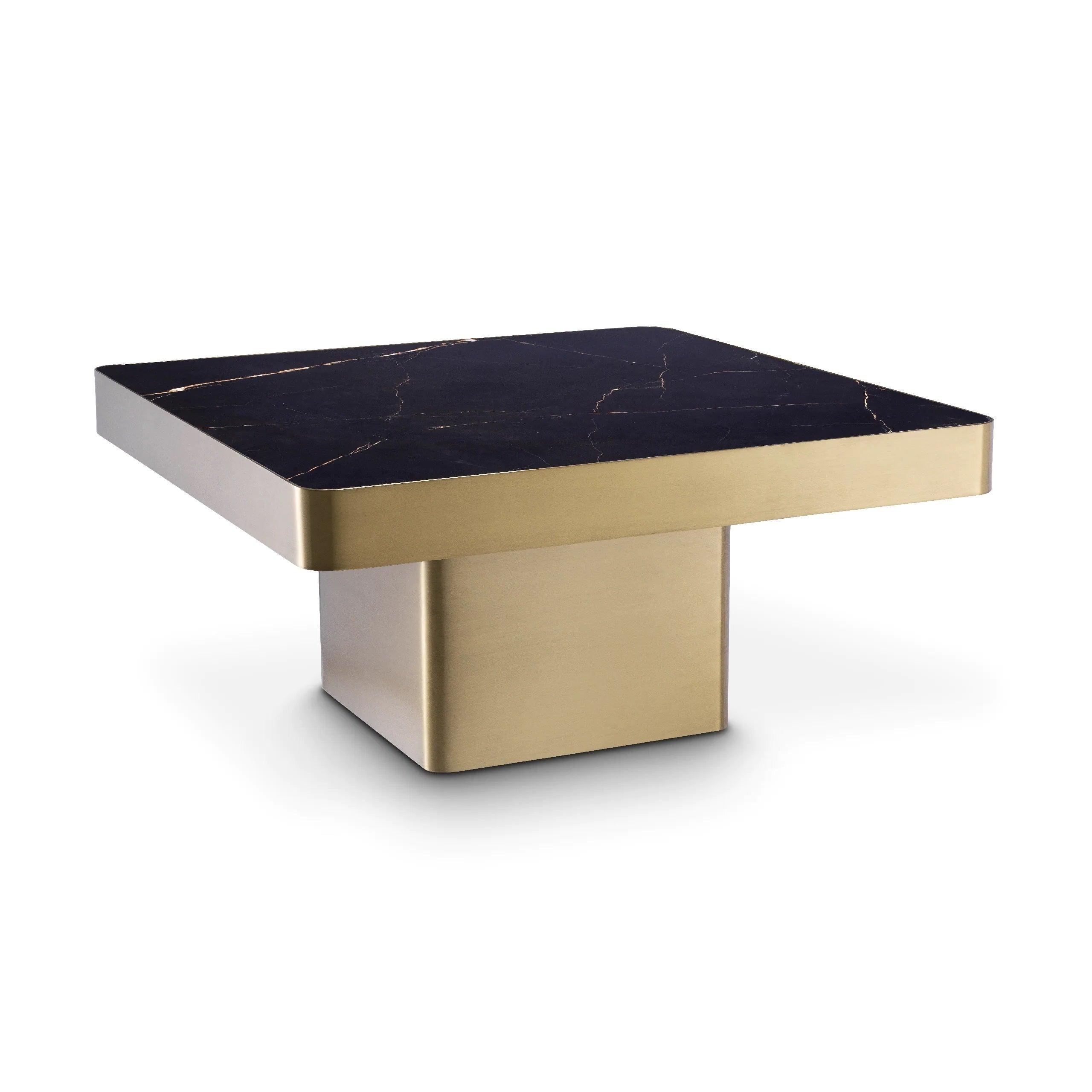 Stolik kawowy LUXUS szczotkowany mosiądz Eichholtz Eye on Design