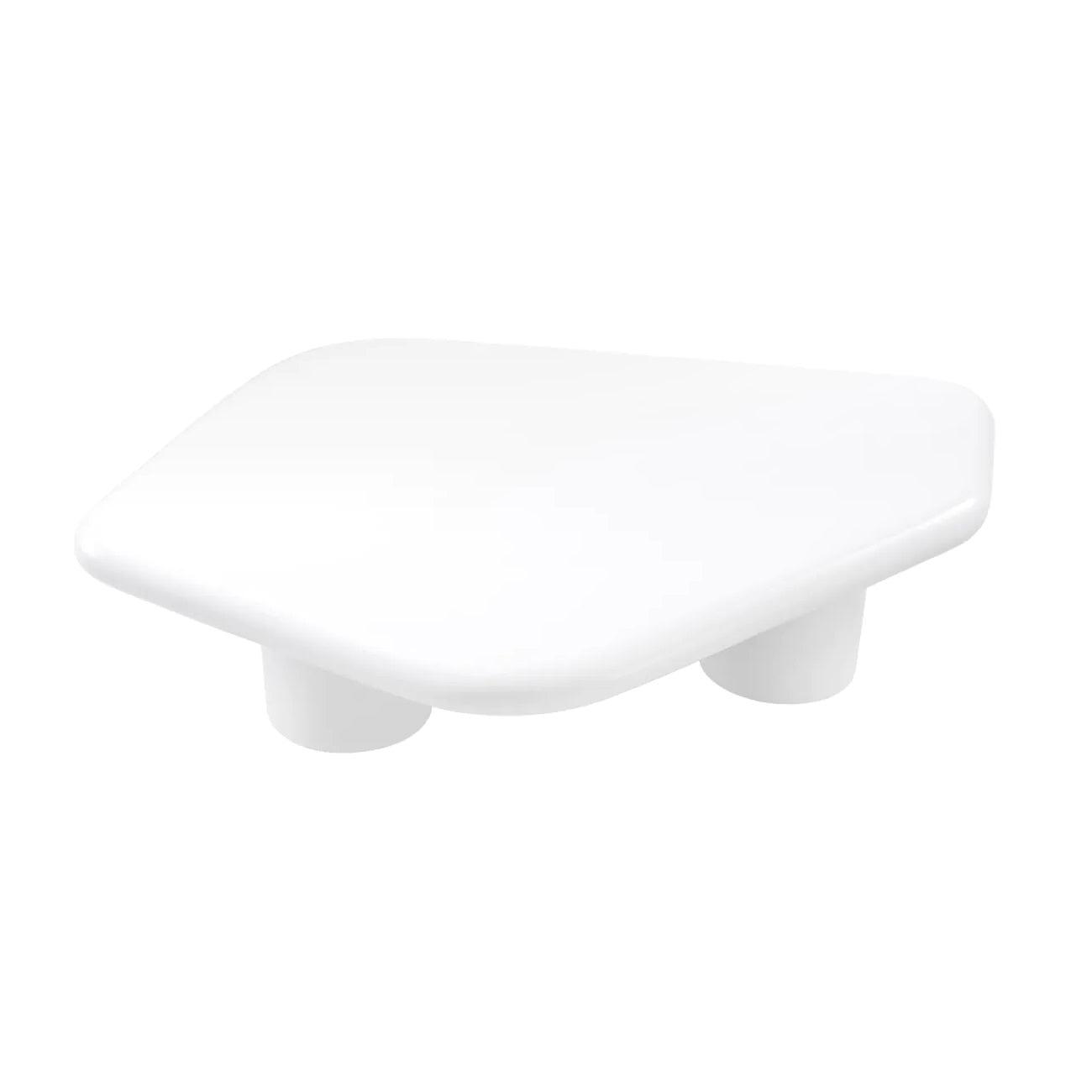 Stolik kawowy MATIZ białe włókno szklane Eichholtz Eye on Design