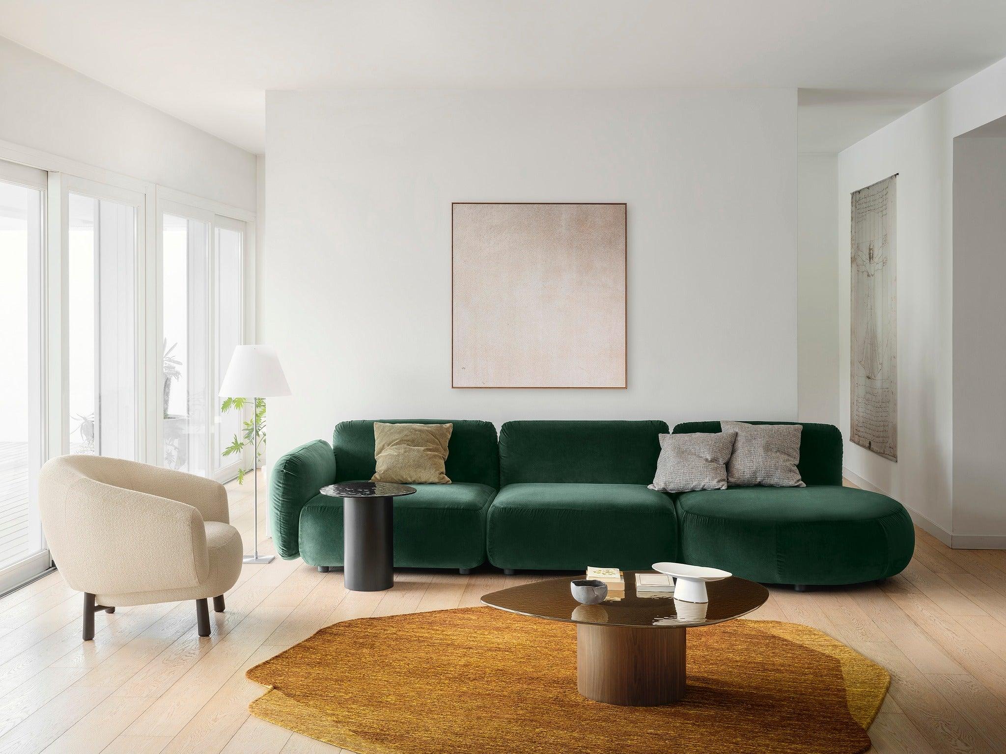 Stolik kawowy MUSHROOM ciemnobrązowa podstawa Calligaris Eye on Design