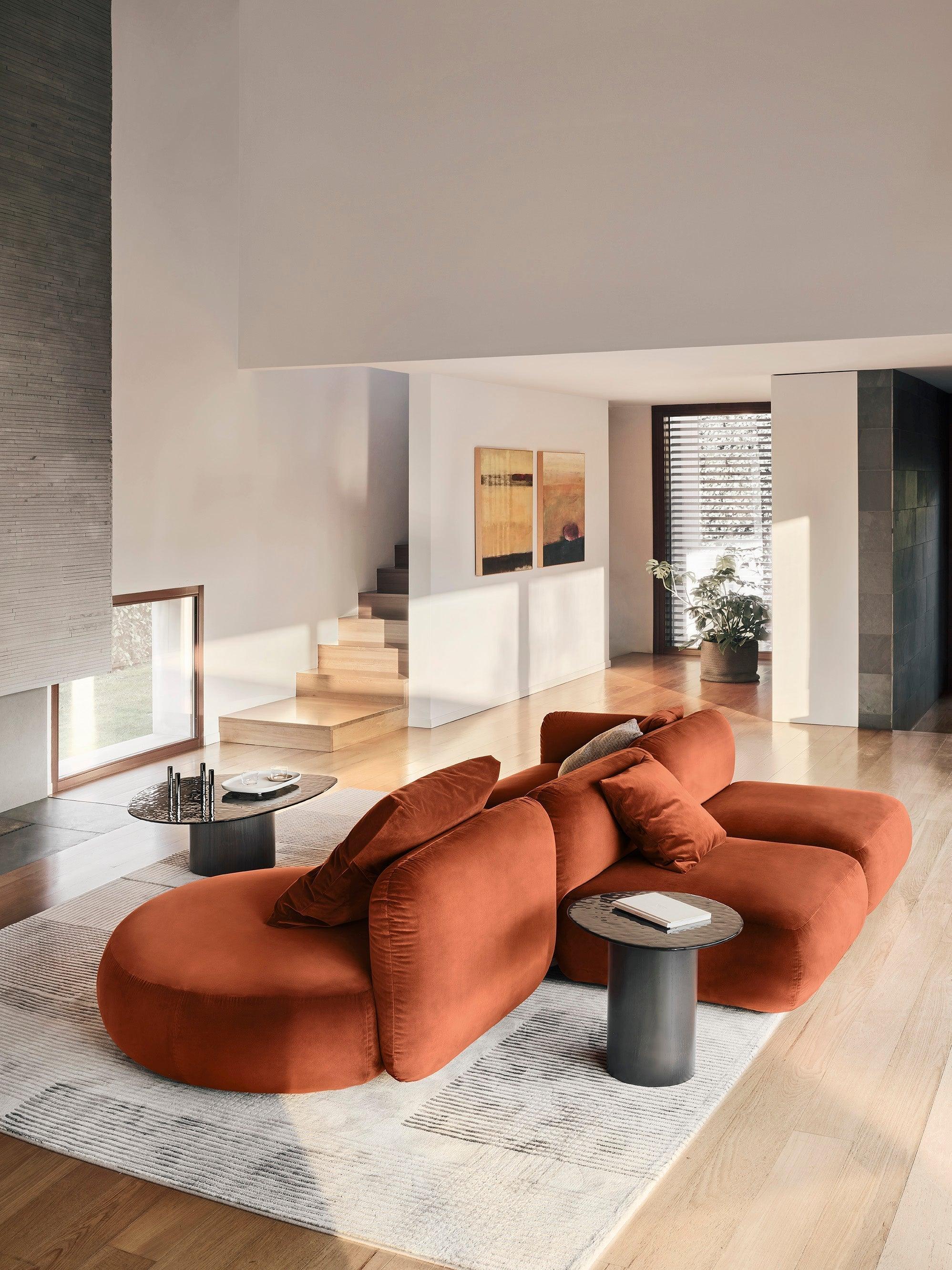 Stolik kawowy MUSHROOM orzechowa podstawa Calligaris Eye on Design