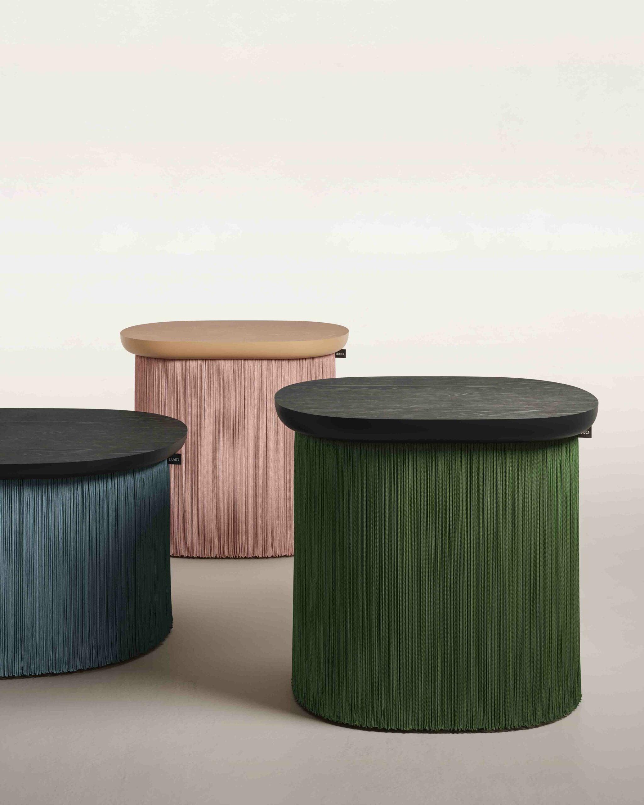 Stolik kawowy niski MEDUSE beżowy Liu Jo Living Eye on Design