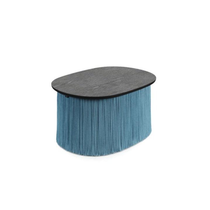 Stolik kawowy niski MEDUSE niebieski Liu Jo Living Eye on Design