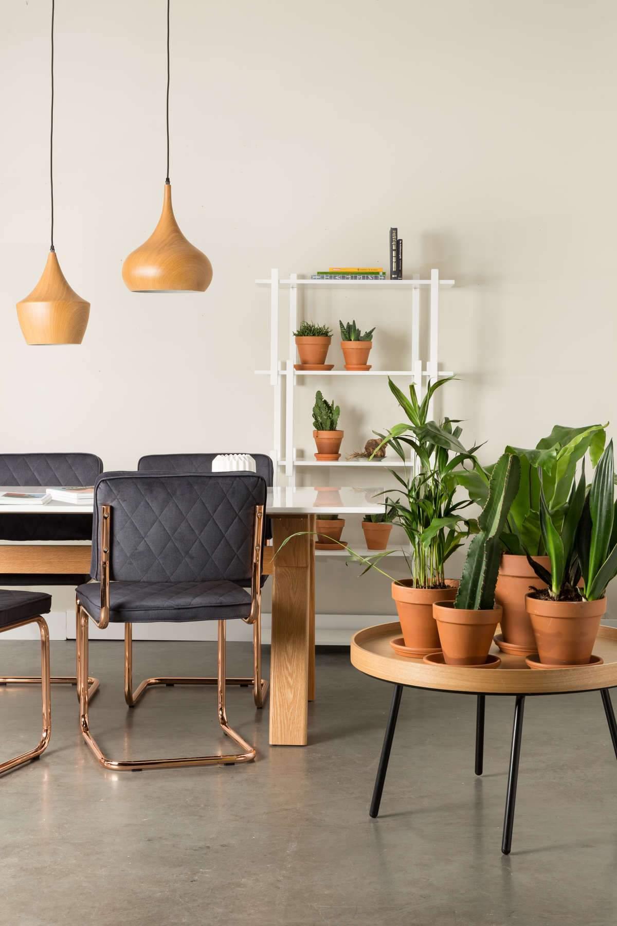 Stolik kawowy niski OAK TRAY drewniany Zuiver Eye on Design