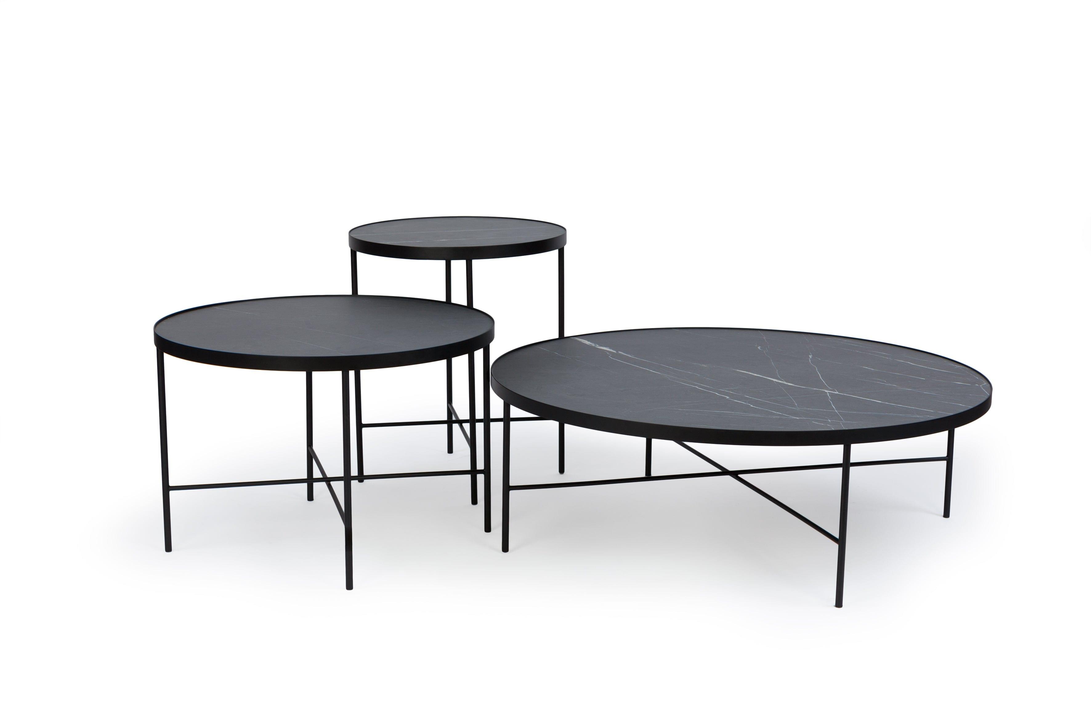 Stolik kawowy niski TRE szary marmur Nordifra Eye on Design