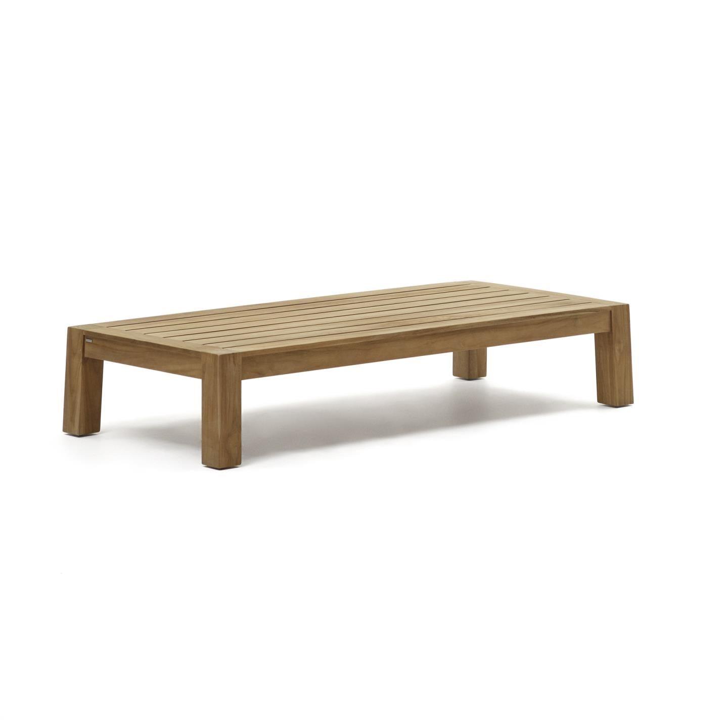 Stolik kawowy ogrodowy FORCANERA lite drewno tekowe La Forma Eye on Design