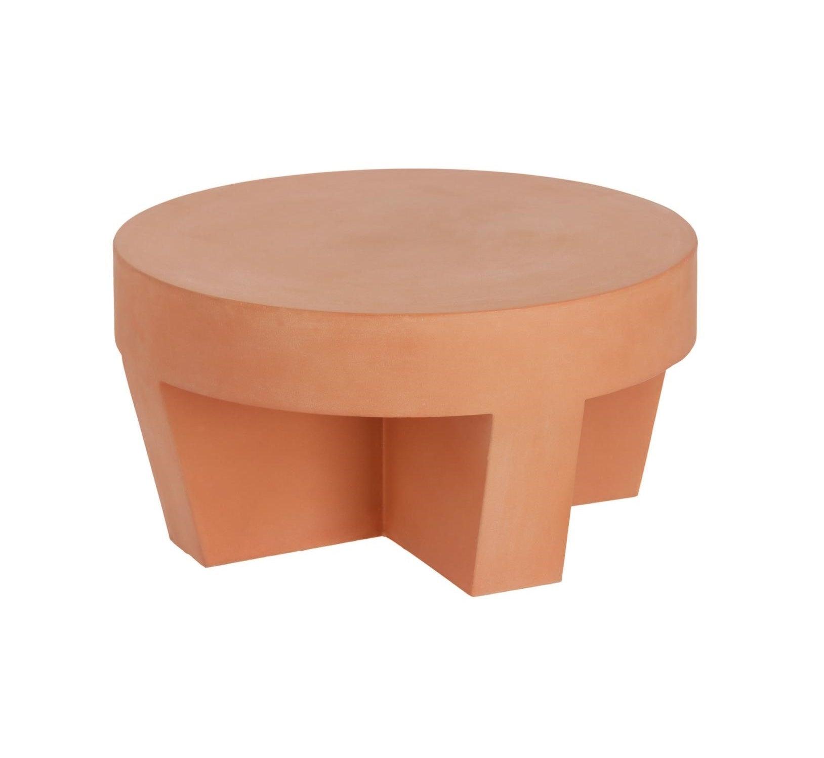 Stolik kawowy ogrodowy VILENA terakota La Forma Eye on Design