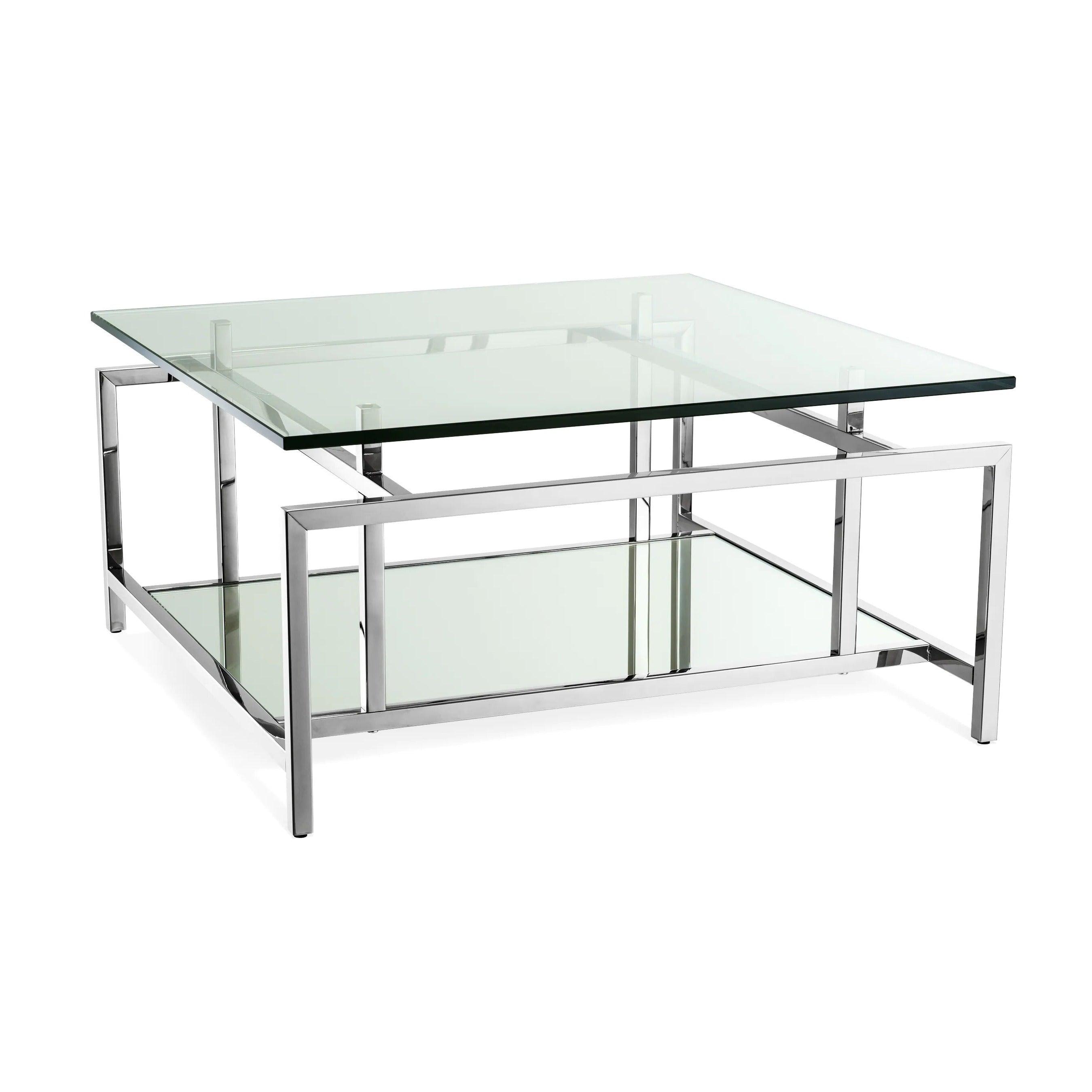 Stolik kawowy SUPERIA srebrny Eichholtz Eye on Design