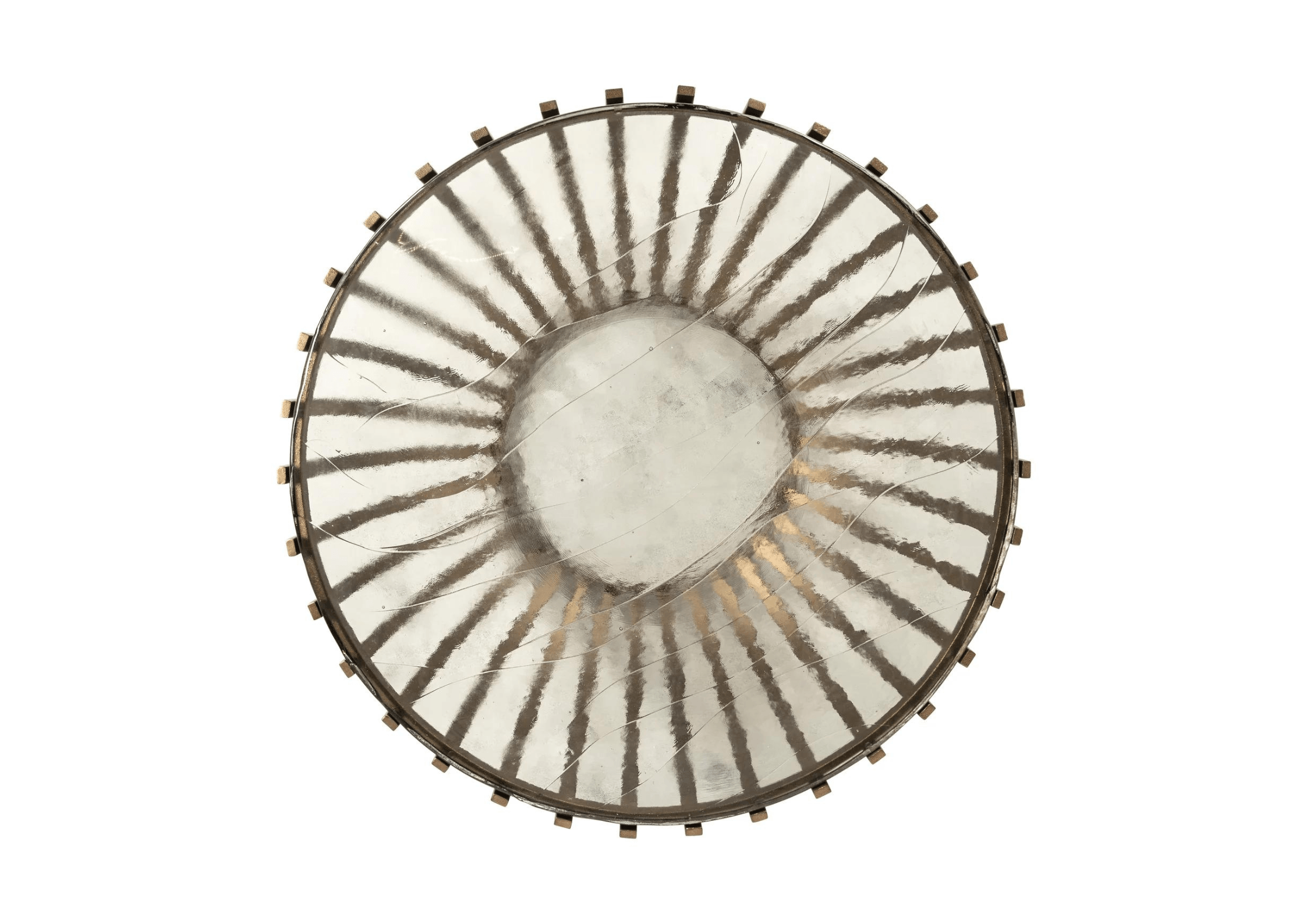 Stolik kawowy VOLANTE mosiężny Richmond Interiors Eye on Design