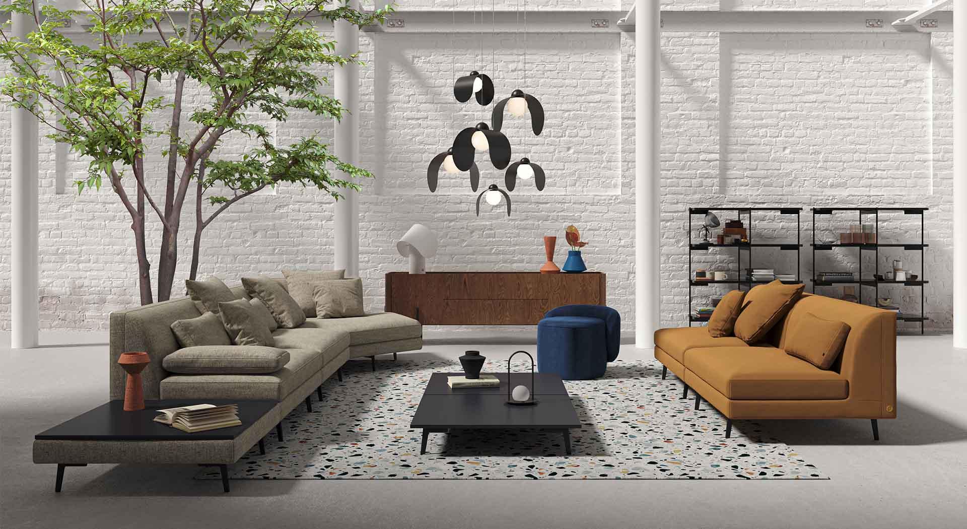 Stolik kawowy WARMOVER szary Liu Jo Living Eye on Design