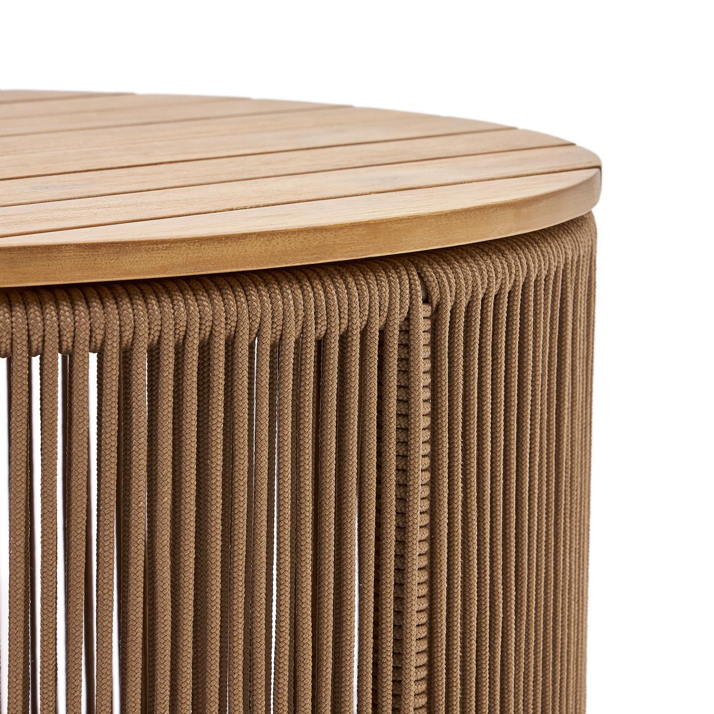 Stolik kawowy zewnętrzny DANDARA drewno akacjowe La Forma Eye on Design