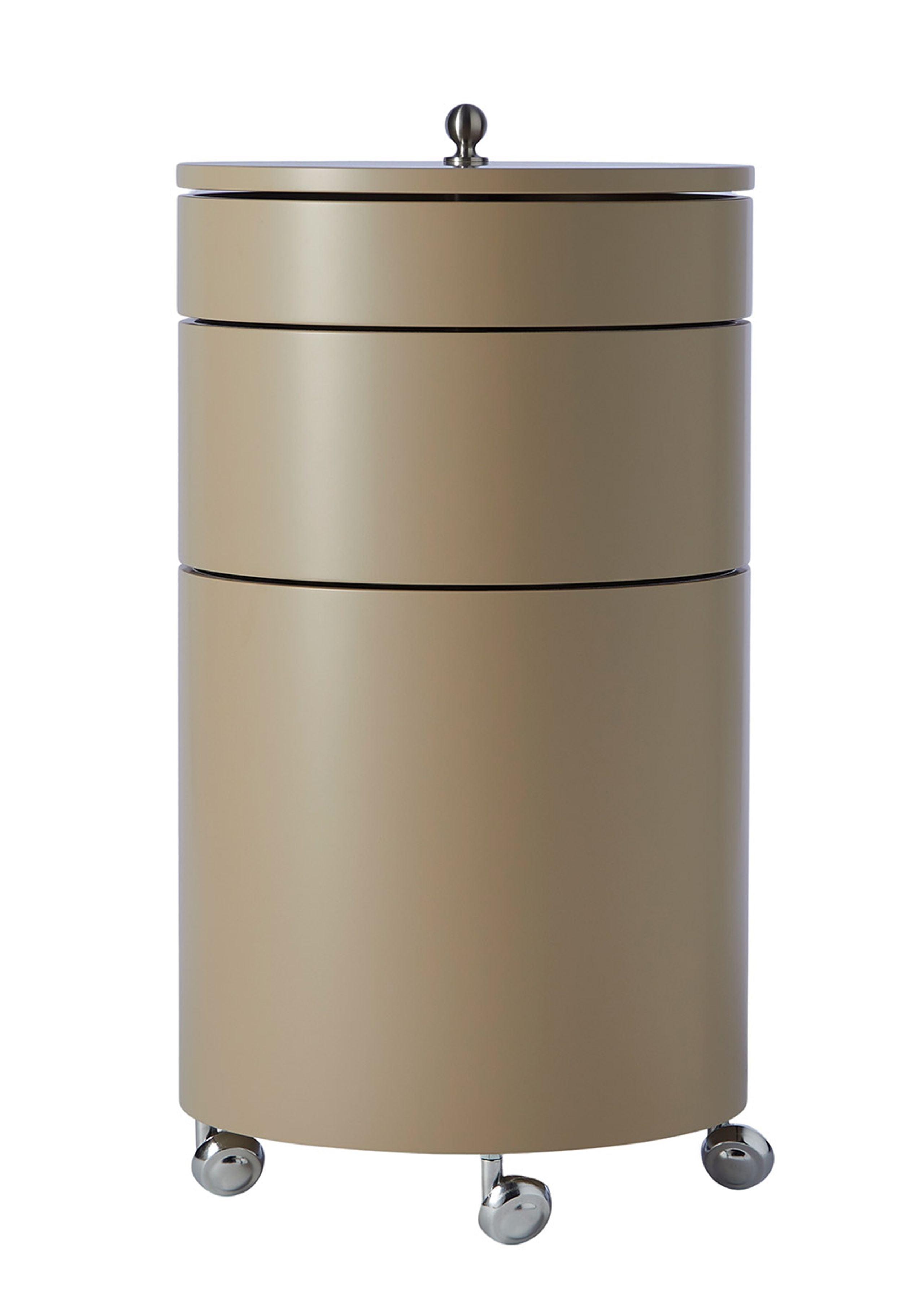 Stolik na kółkach BARBOY beżowy Verpan Eye on Design