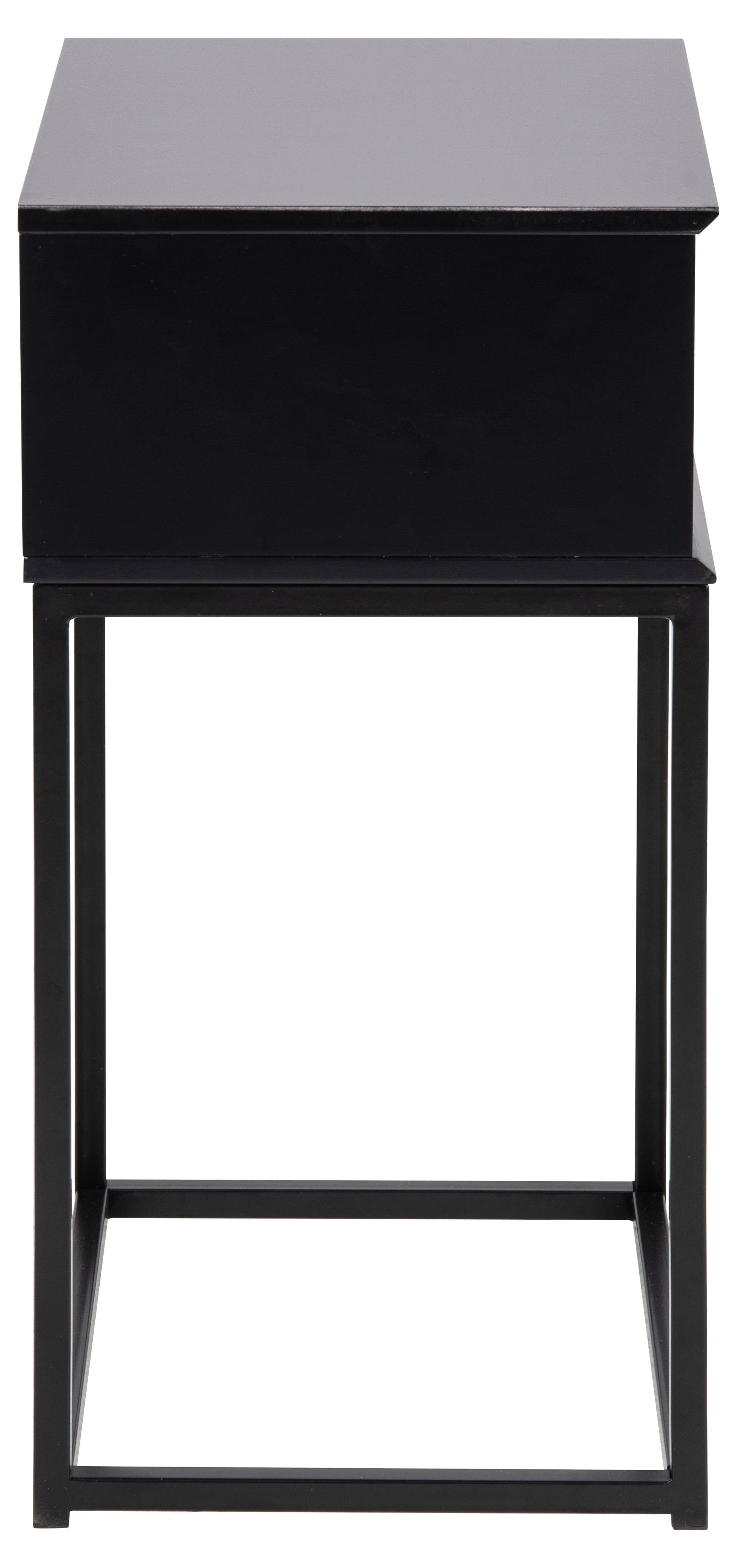 Stolik nocny MITRA czarny Home Essentials Eye on Design