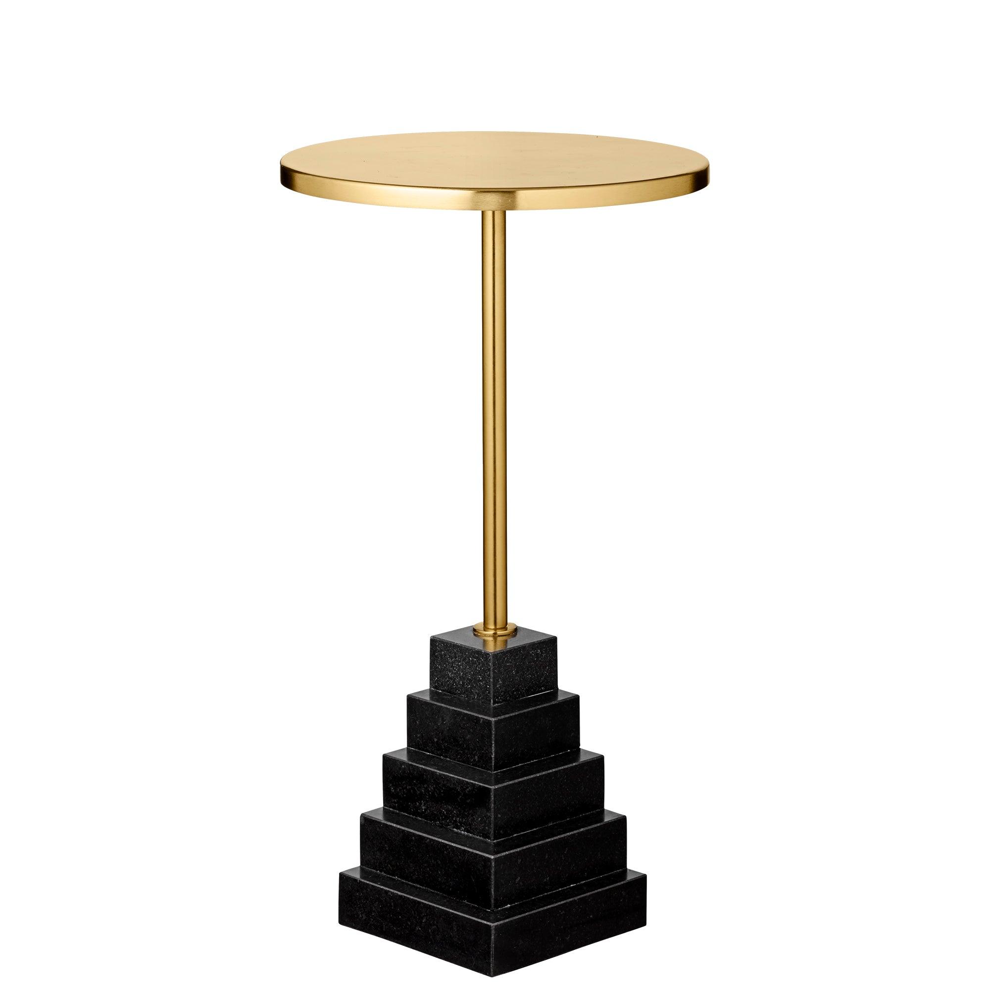 Stolik okrągły SOLUM złoty AYTM 55 cm Eye on Design