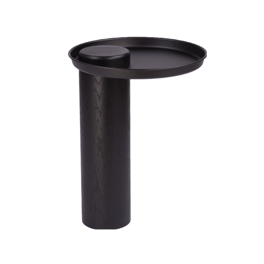 Stolik TYK czarny dąb z czarnym blatem Nordifra Eye on Design