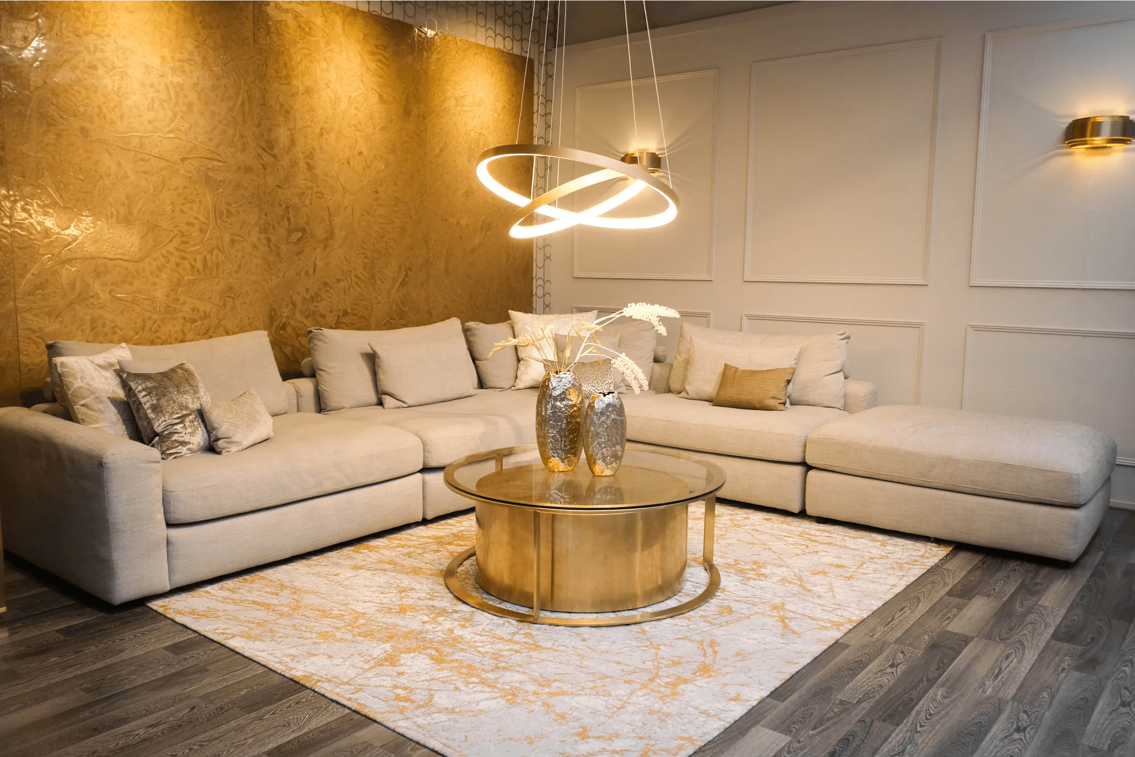 Stoliki kawowe ORLAN złoty Richmond Interiors Eye on Design