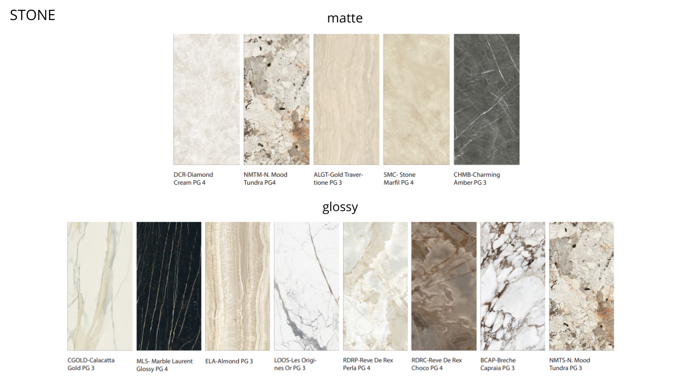 Stôl CRESCENDO z kremičkového kameňa