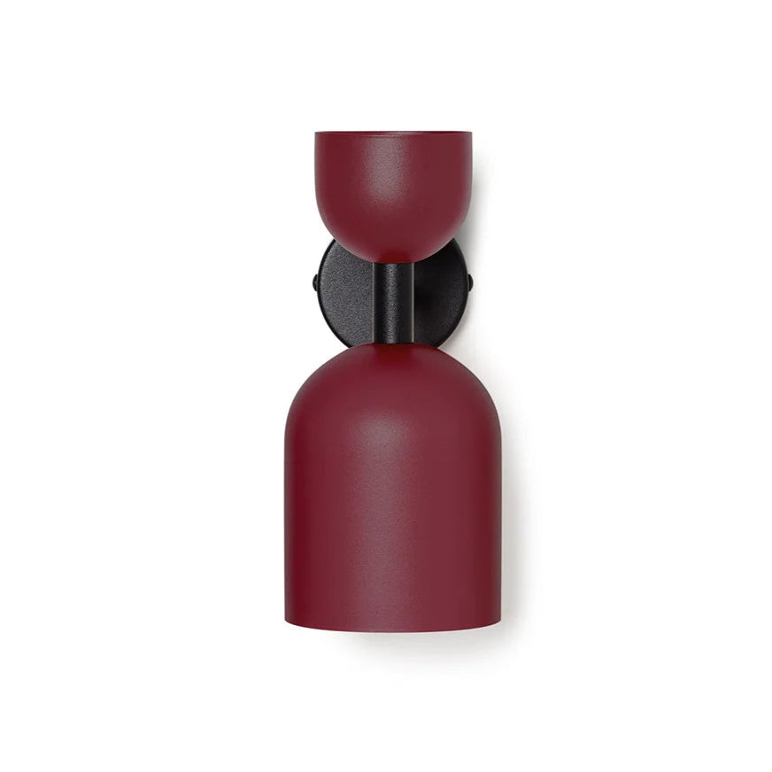 SUPURU wall lamp in burgundy