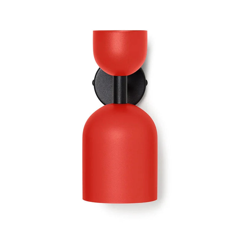 Nástenné svietidlo SUPURU červeno-oranžové