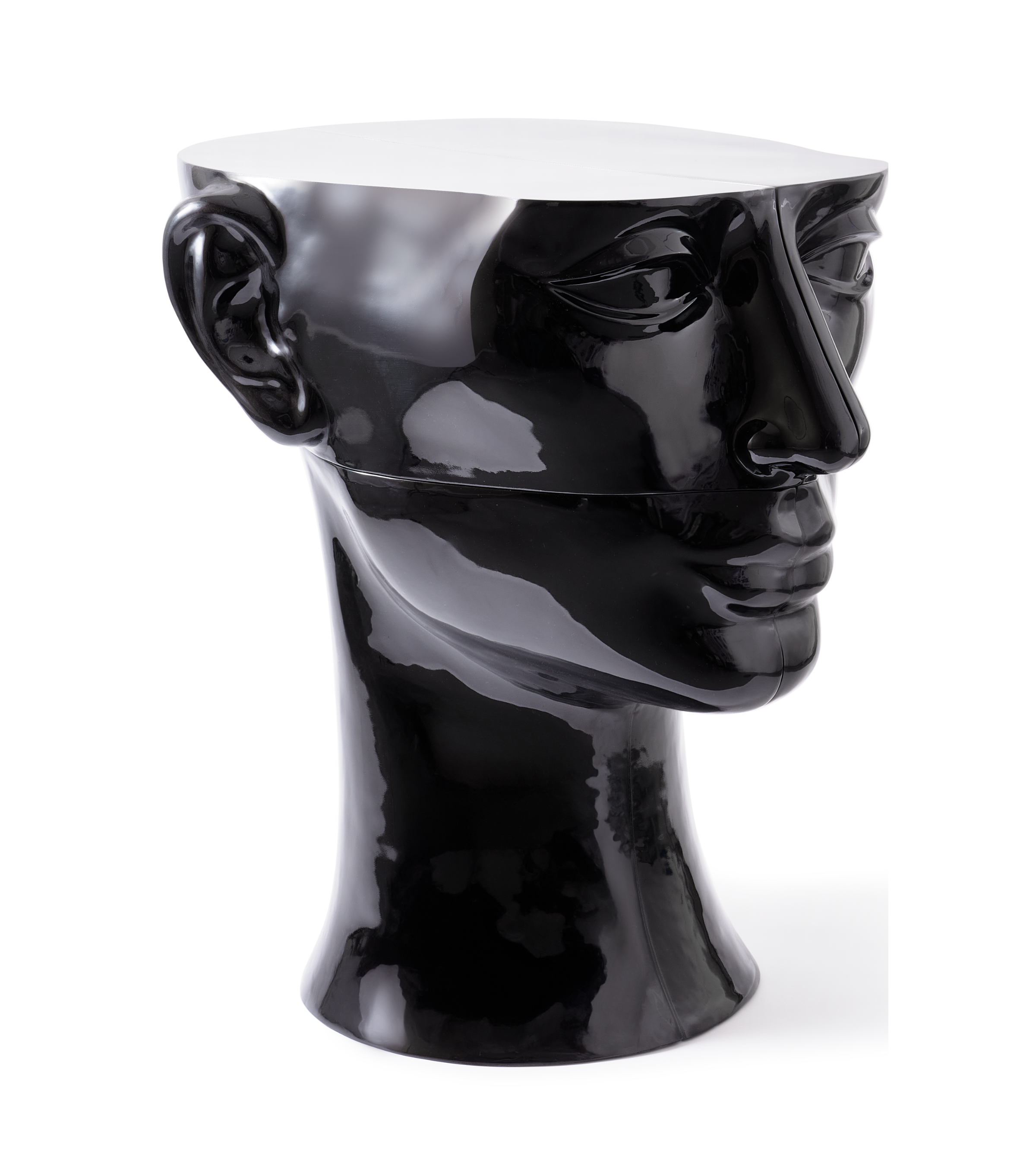 Modulový čierny konferenčný stolík HEAD